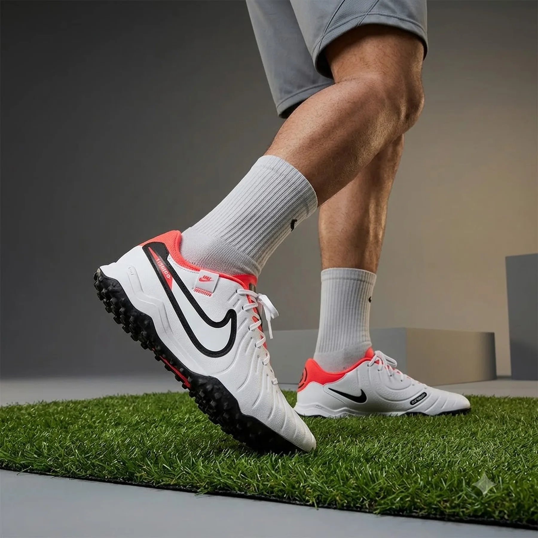 Сороконіжки чоловічі Nike Tiempo Legend 10 Academy Turf Football Shoes (DV4342-100)