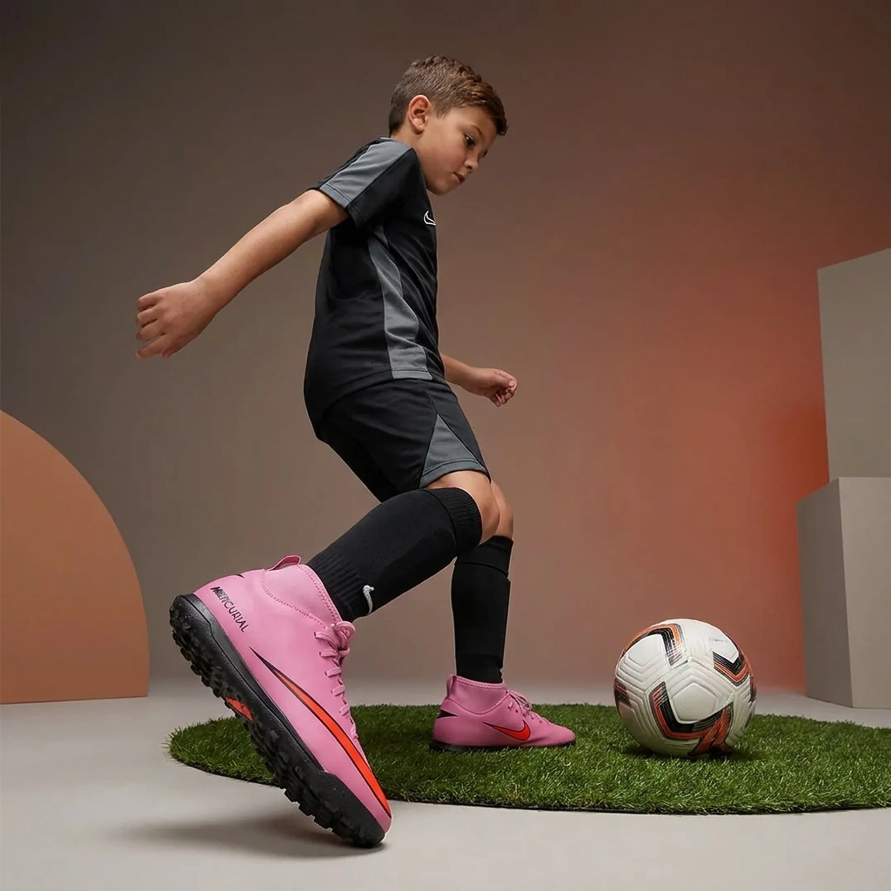 Сороконіжки дитячі Nike Mercurial Superfly 10 Club Tf (FQ8313-600)