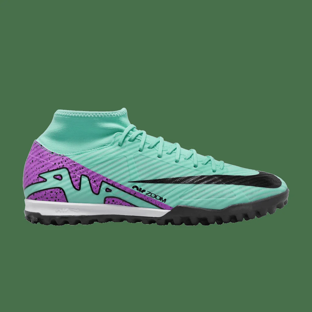 Сороконіжки унісекс Nike Air Zoom Mercurial Superfly Ix Academy Tf Turquoise (DJ5629-300)