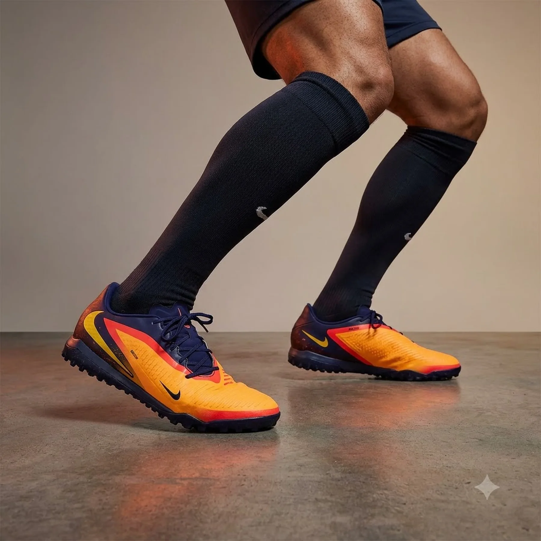 Сороконіжки унісекс Nike Phantom 360 Academy Orange/Blue (HQ2326-800)