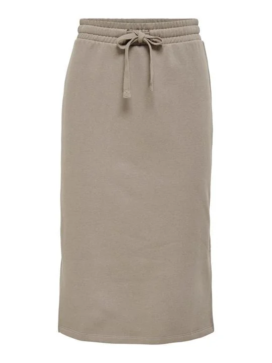 Спідниця ONLWANTED LT CALF SKIRT SWT 15244840-Atmosphere ONLY XS Бежевий