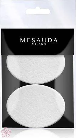 Спонжі для нанесення тональних засобів MESAUDA Oval Sponge 2 шт.