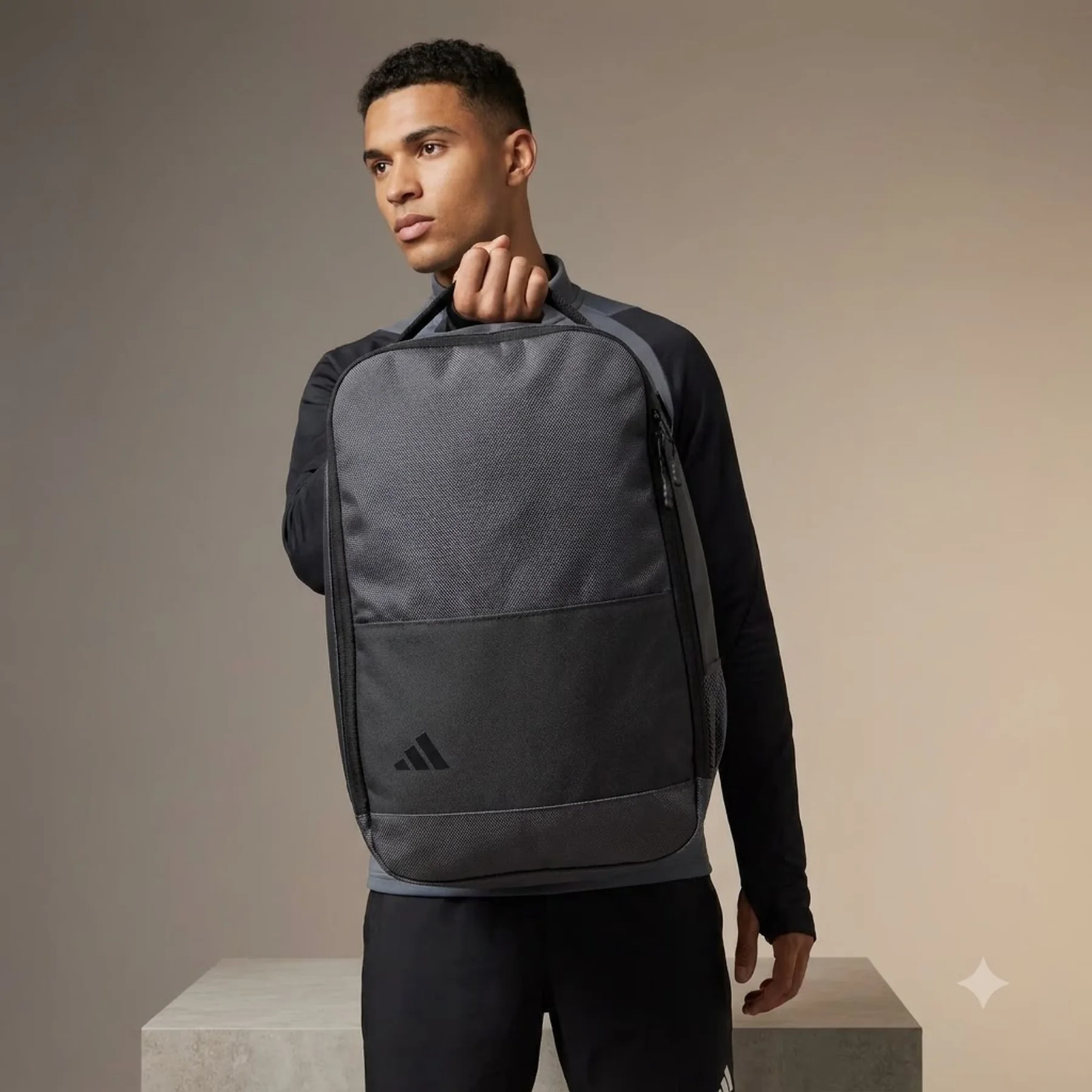 Спортивна сумка Adidas з логотипом 1159833664 (Сірий One size)