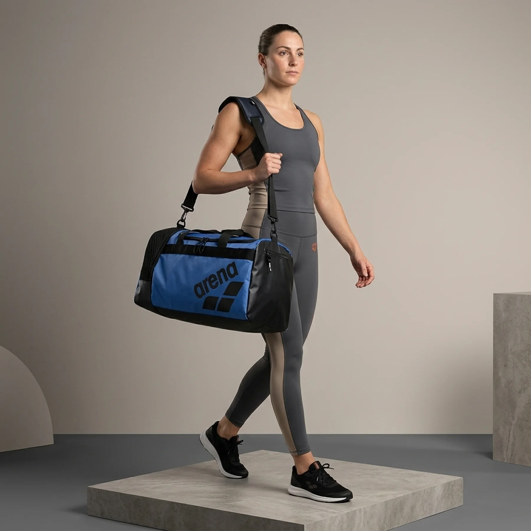 Спортивна сумка Arena All Set Duffle Blue/Black (010237-500)