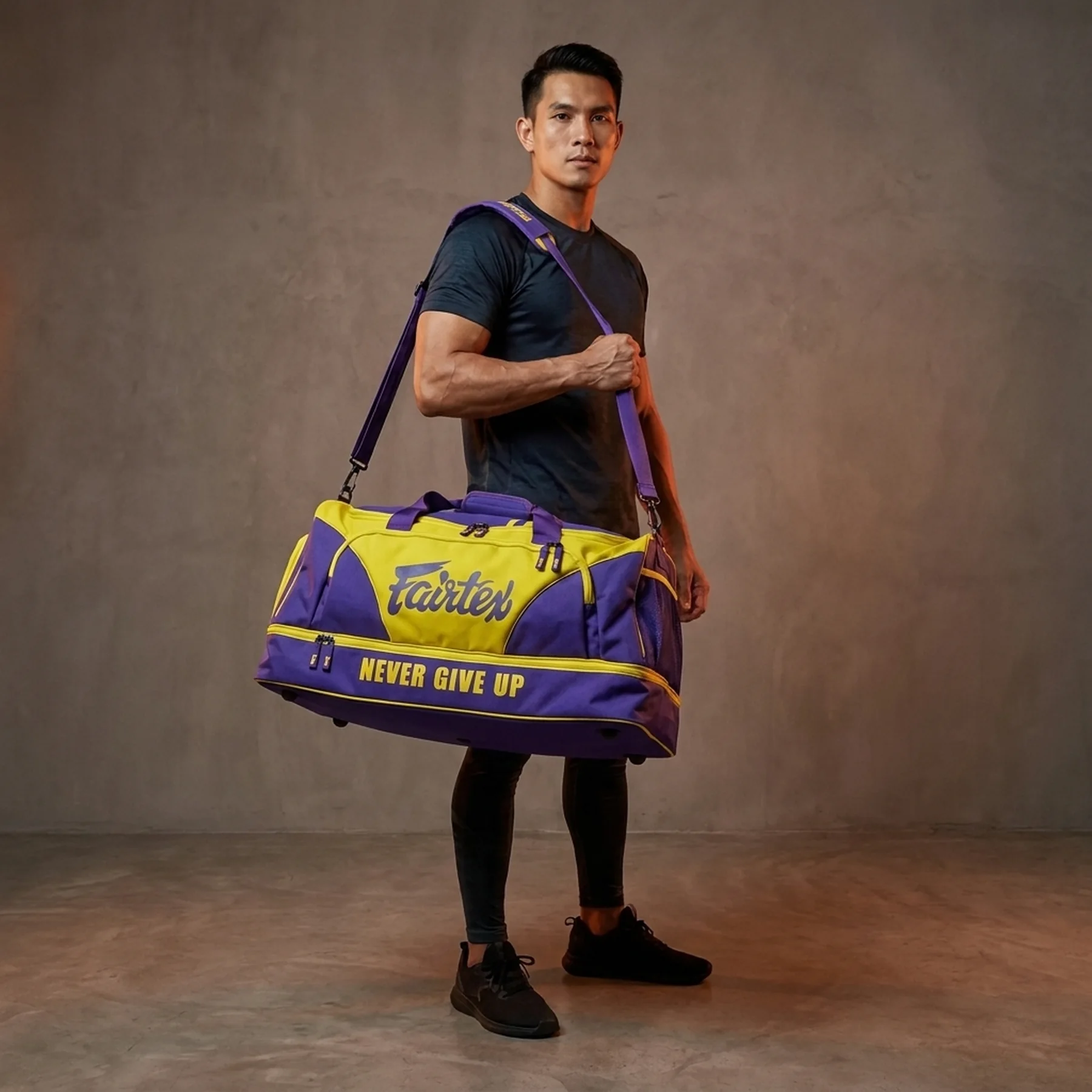 Спортивна сумка Fairtex BAG2 Purple/Yellow