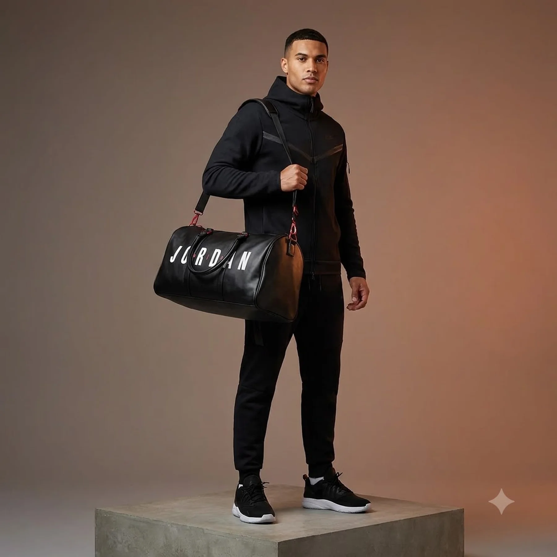 Спортивна сумка Jordan Duffel (чорна)