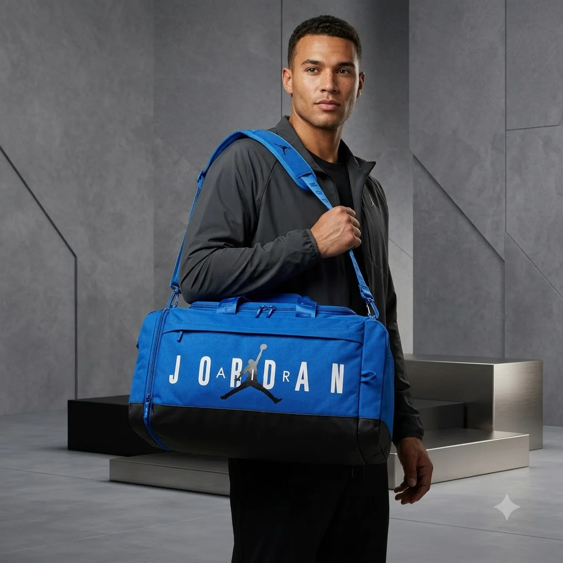 Спортивна сумка Jordan Velocity Duffle Blue (MM0920-BB7)