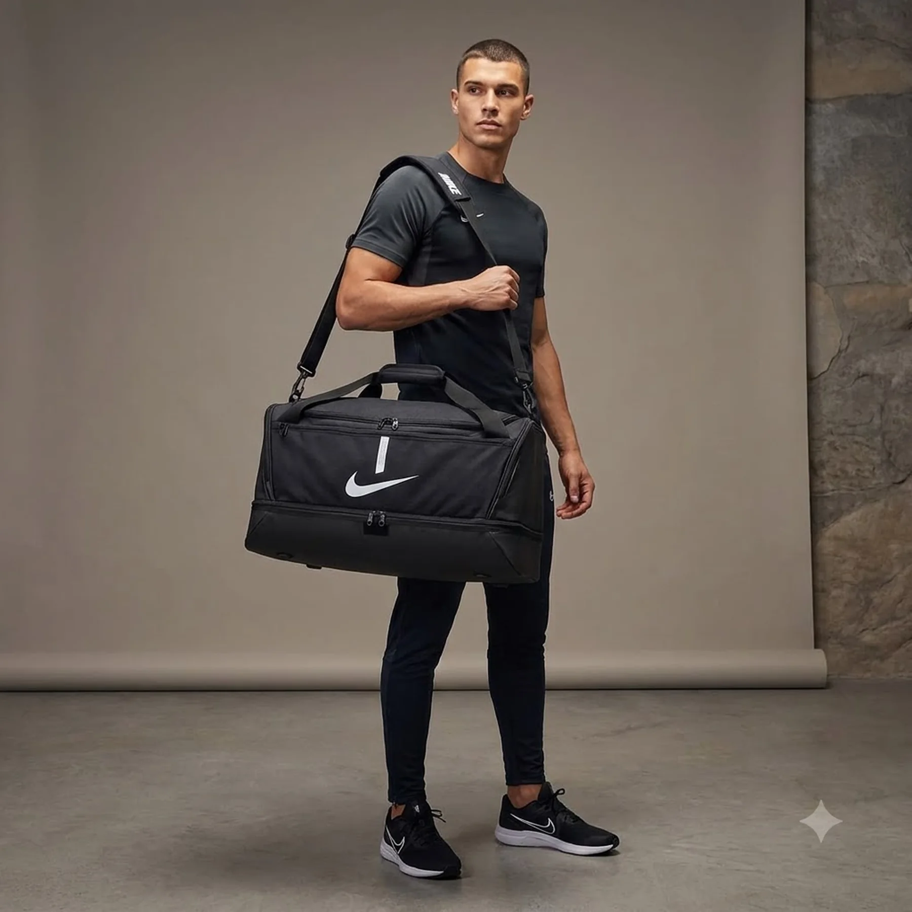 Сумка NK ACDMY TEAM L HDCS CU8087-010 Nike MISC Чорний