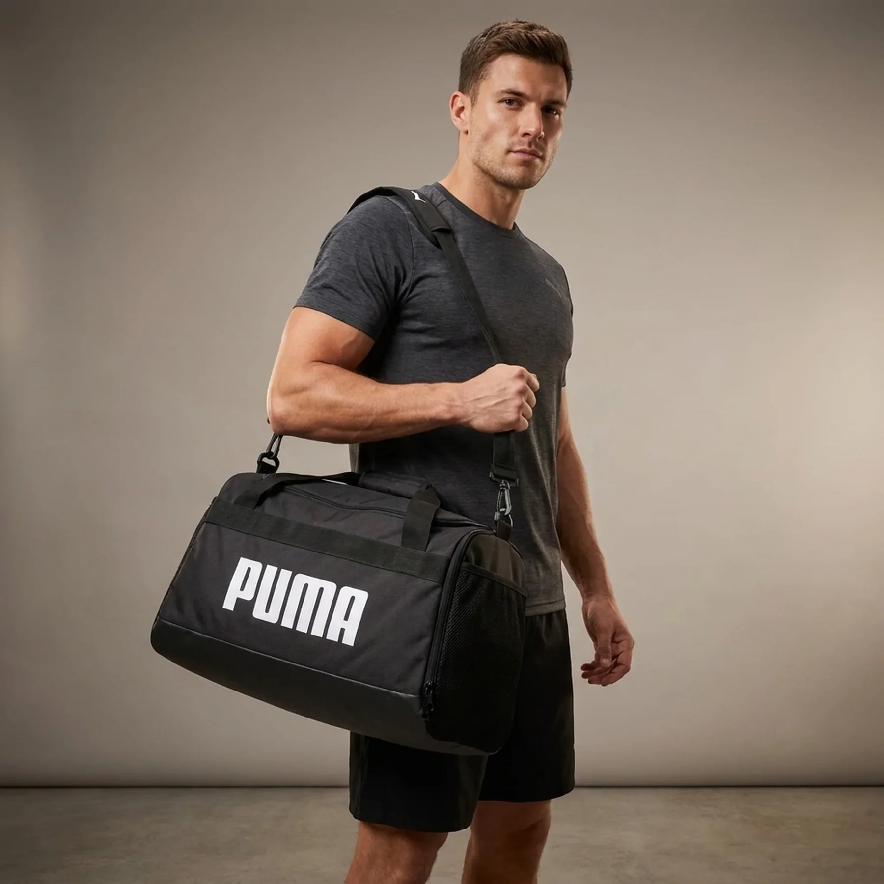 Спортивна сумка Unisex PUMA CHALLENGER S Sports Bag 09114301 Puma Чорний