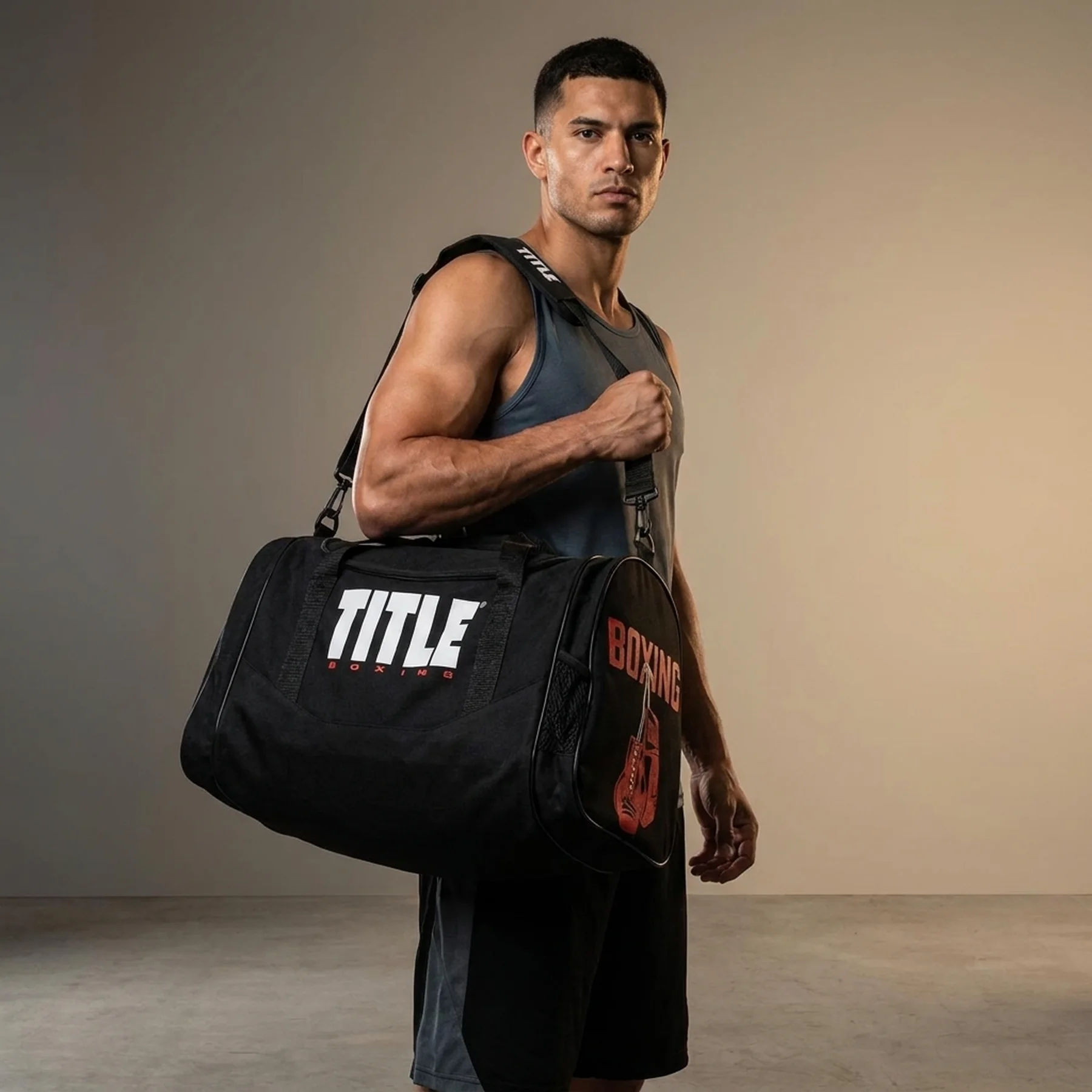 Спортивна сумка TITLE Boxing Individual Sport Bag Black
