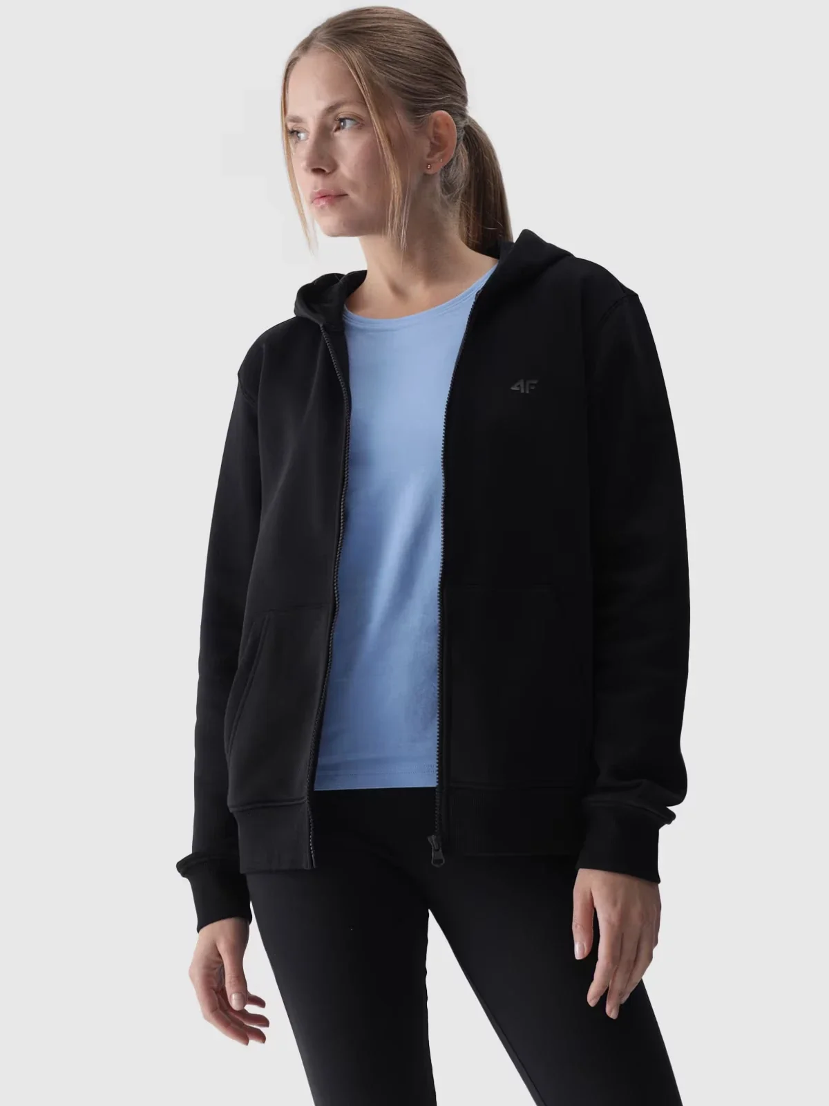 Спортивне худі SWEATSHIRT F1467 4FWMM00TSWSF1467-20S 4F XL Чорний