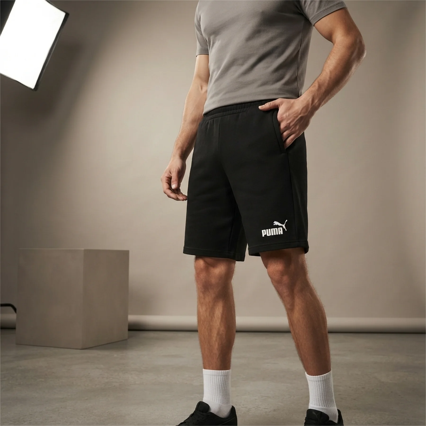 Спортивні шорти ESS Shorts 58670901 Puma XS Чорний