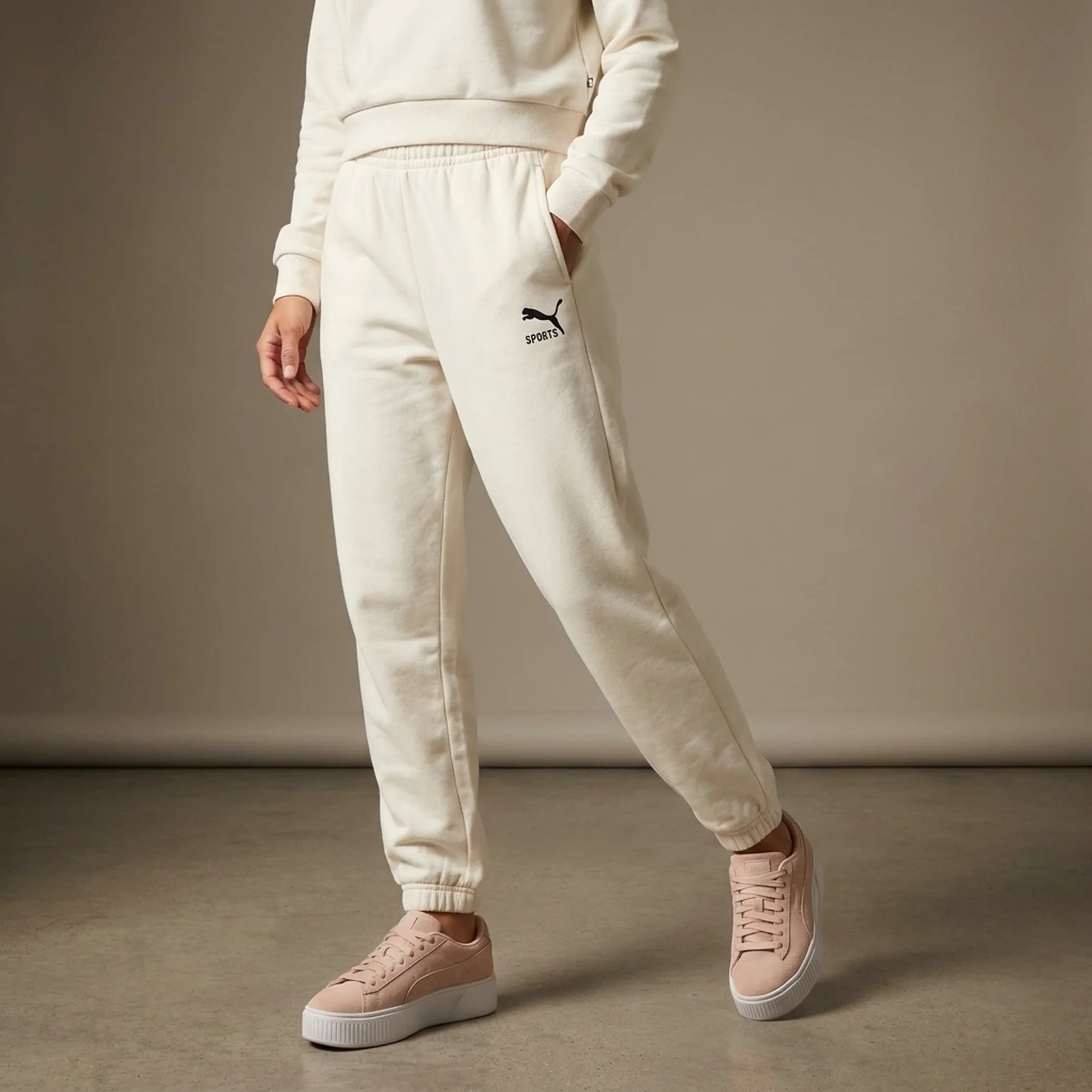 Спортивні штани BETTER SPORTSWEAR Sweatpants 67901099 Puma L Білий