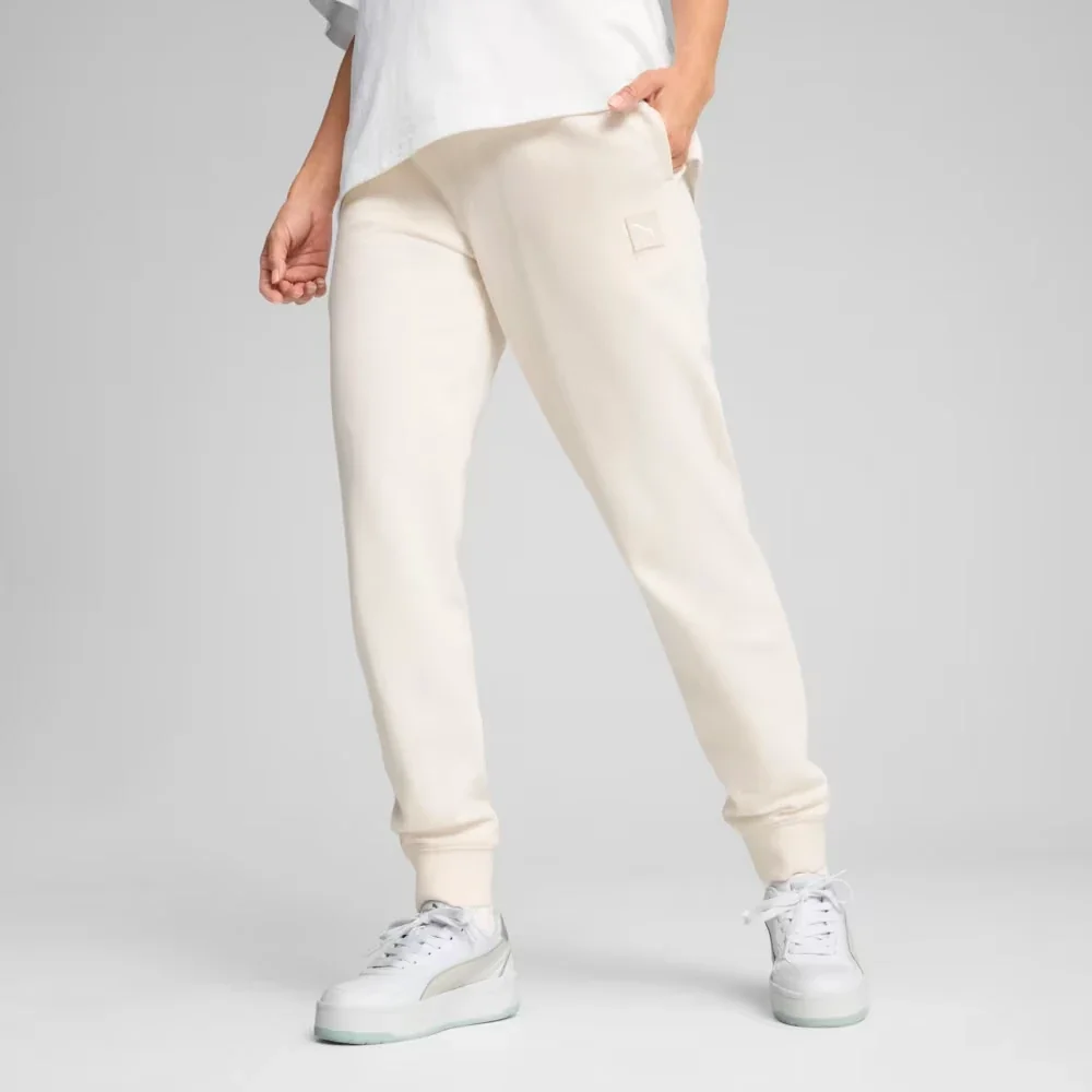 Спортивні штани ESS ELEVATED Sweatpants 68501999 Puma L Кремовий