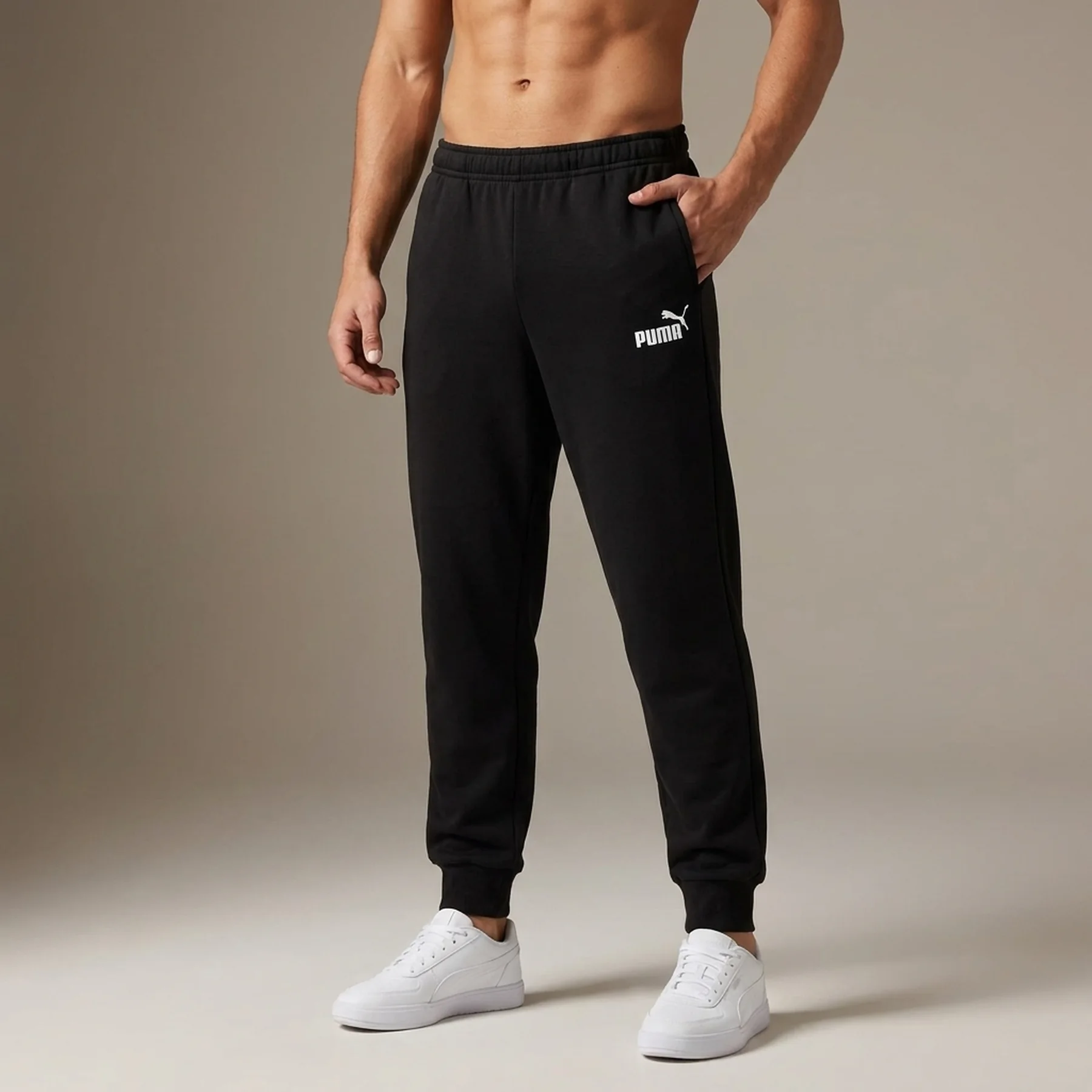 Спортивні штани ESS No. 1 Logo Sweatpants 68245801 Puma L Чорний
