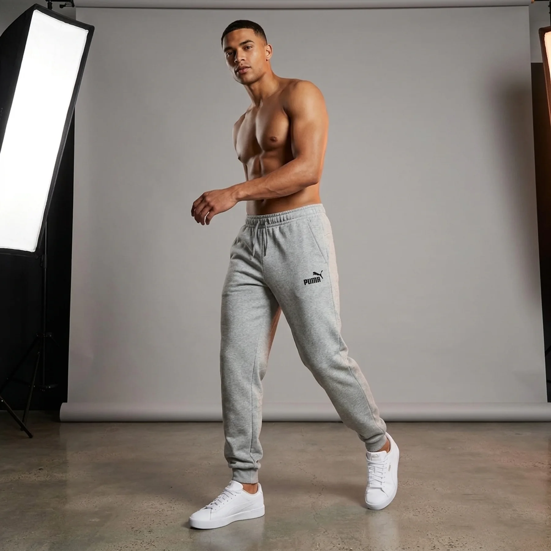 Спортивні штани ESS No. 1 Logo Sweatpants 68245804 Puma L Сірий