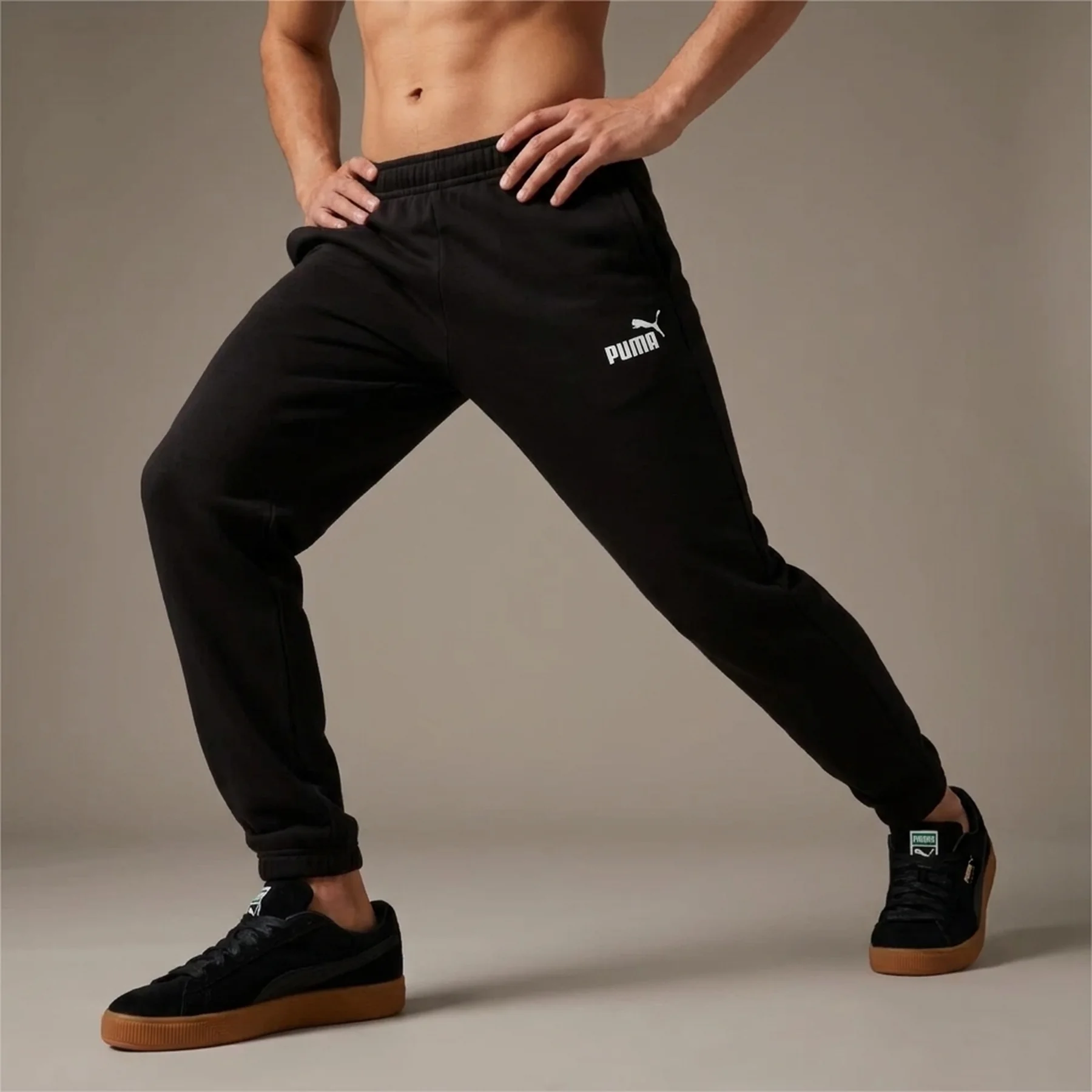 Спортивні штани ESS No. 1 Logo Sweatpants 68261001 Puma L Чорний