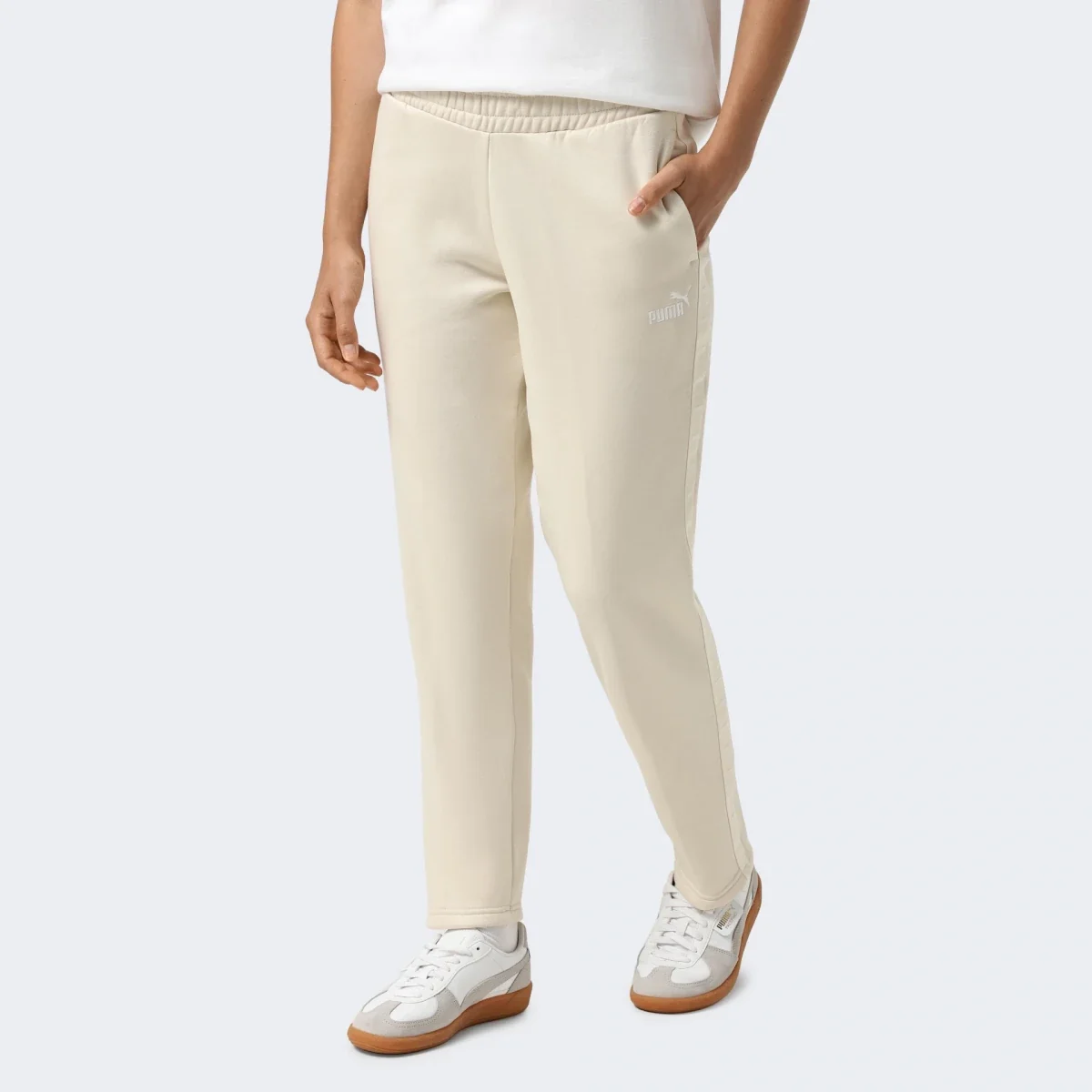 Спортивні штани ESS TAPE Sweatpants 68809887 Puma L Бежевий