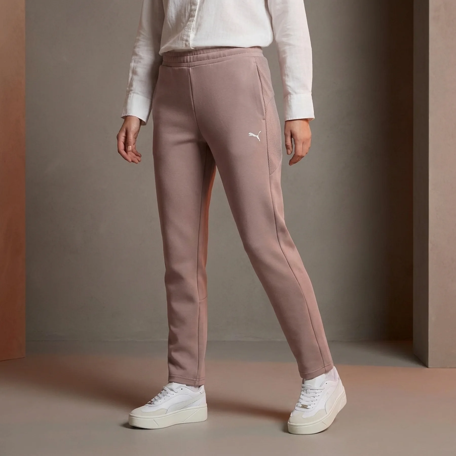 Спортивні штани EVOSTRIPE Sweatpants DK op 69189988 Puma L Коричневий