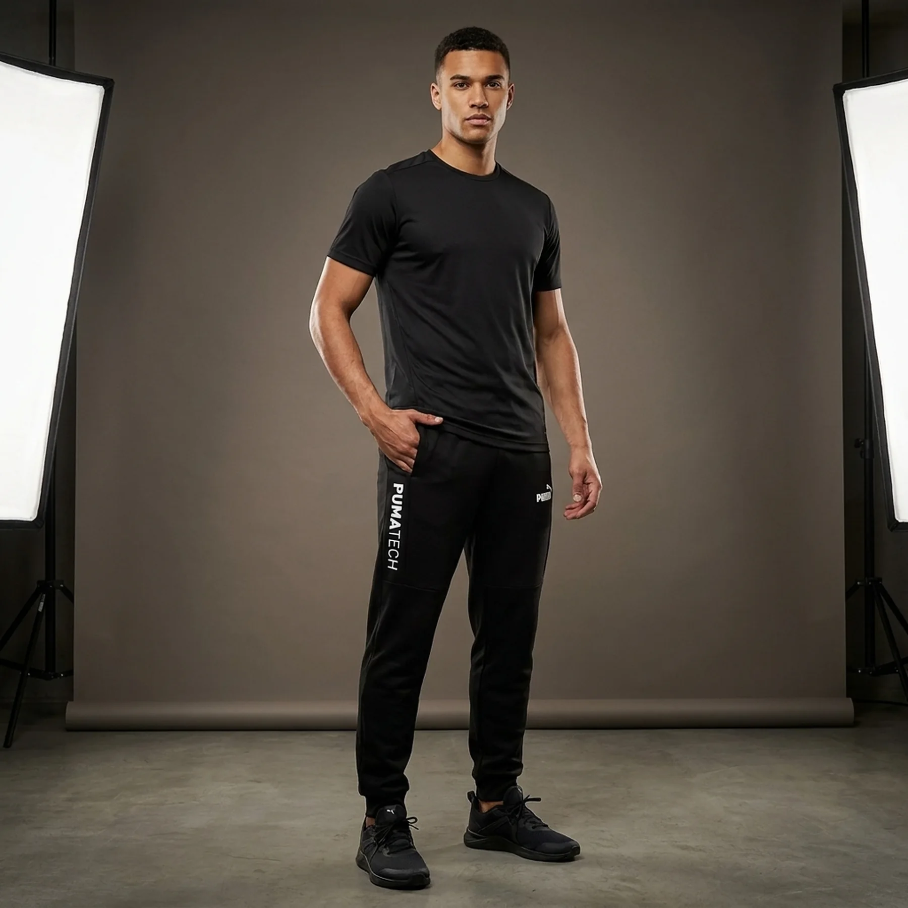 Спортивні штани PUMATECH Pants 68460101 Puma XXL Чорний
