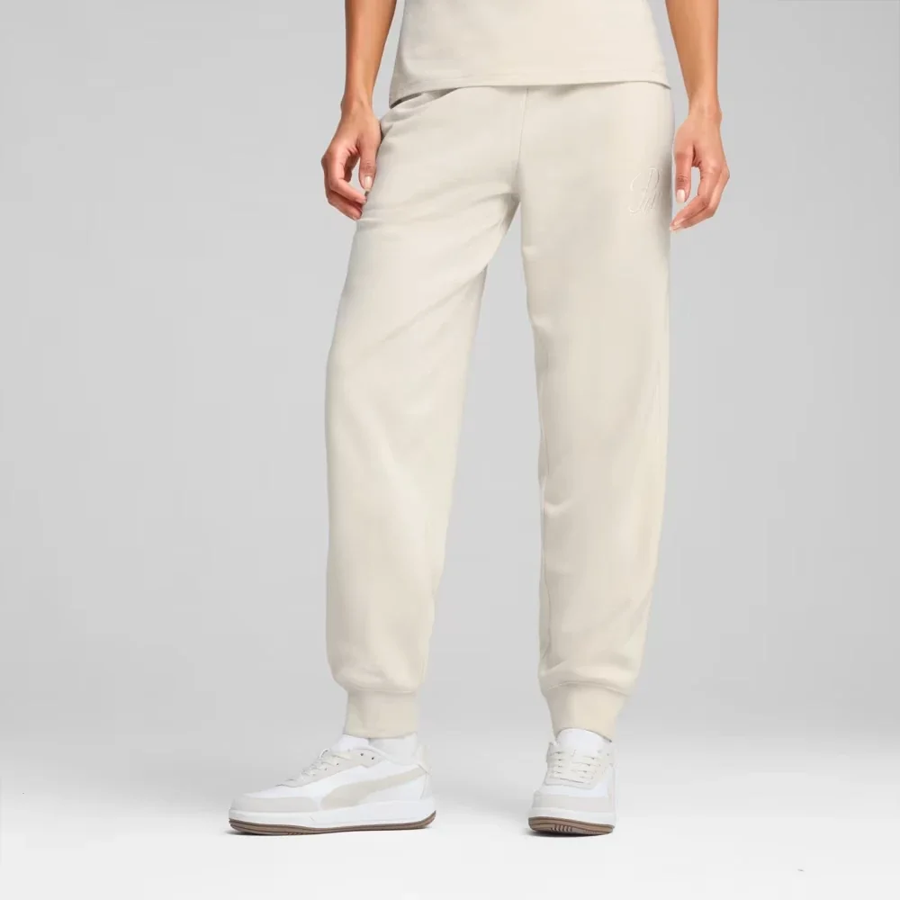 Спортивні штани SCRIPT Comfort Sweatpants 68498587 Puma M Кремовий