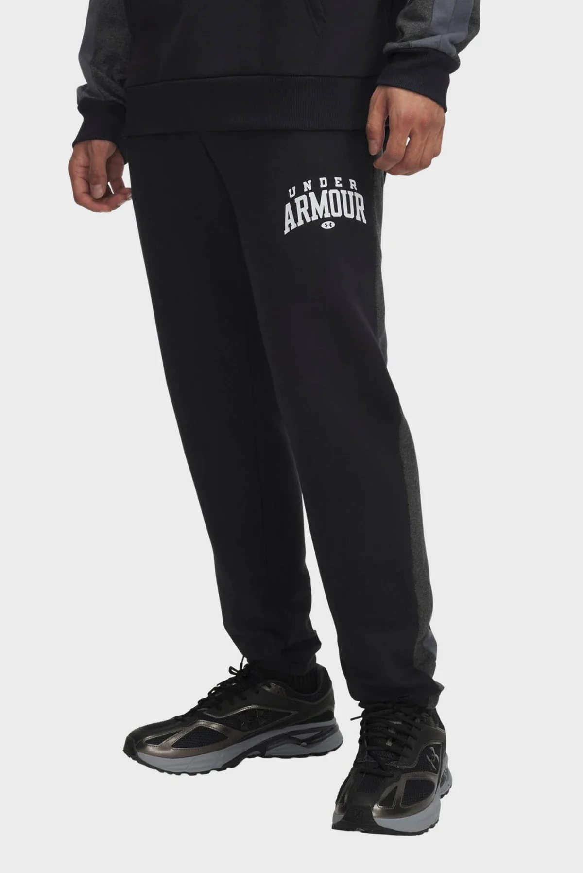 Спортивні штани UA Rival Flc CB Pants 6003954-001 Under Armour L Чорний