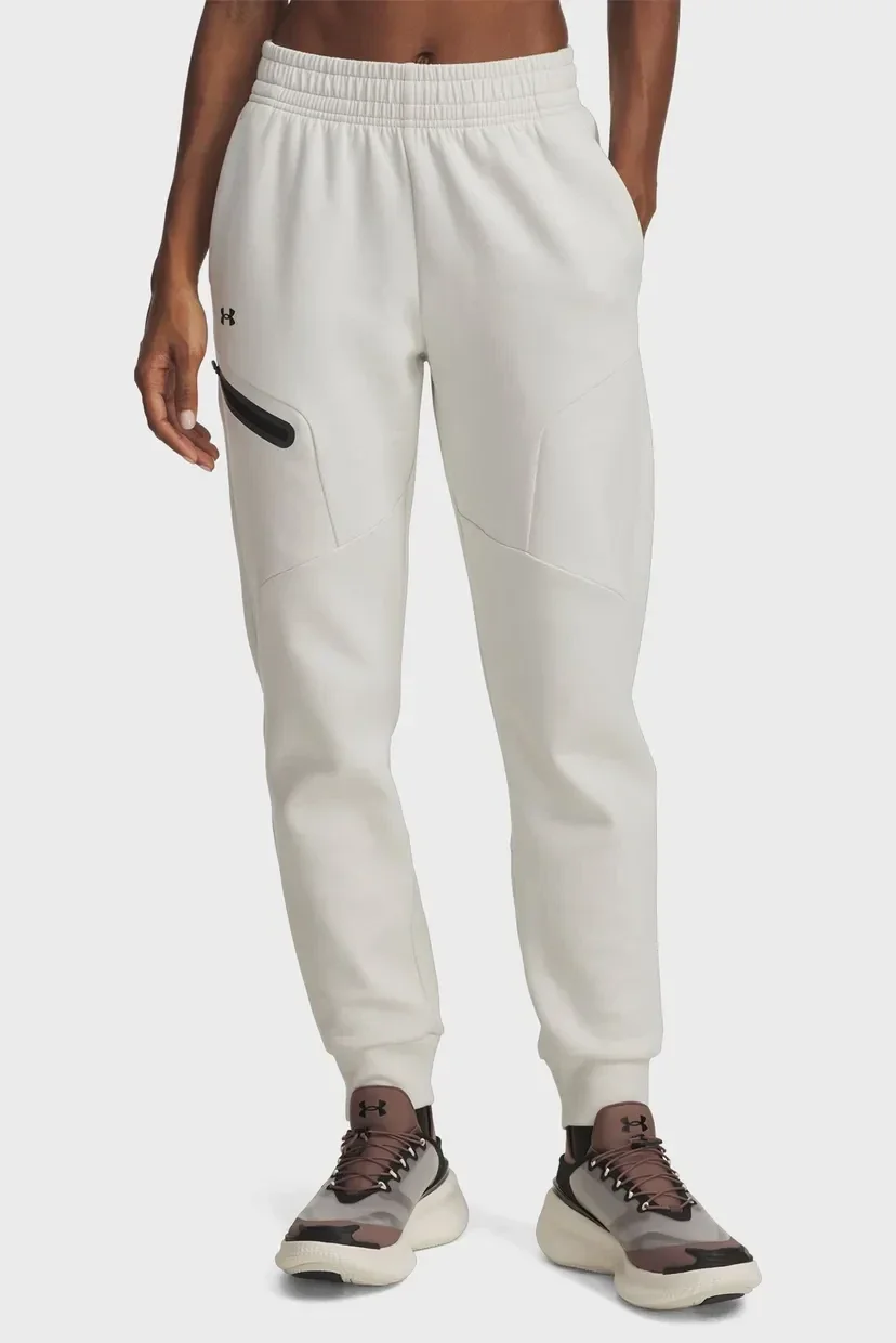 Спортивні штани Unstoppable Flc Jogger 1379846-110 Under Armour L Бежевий
