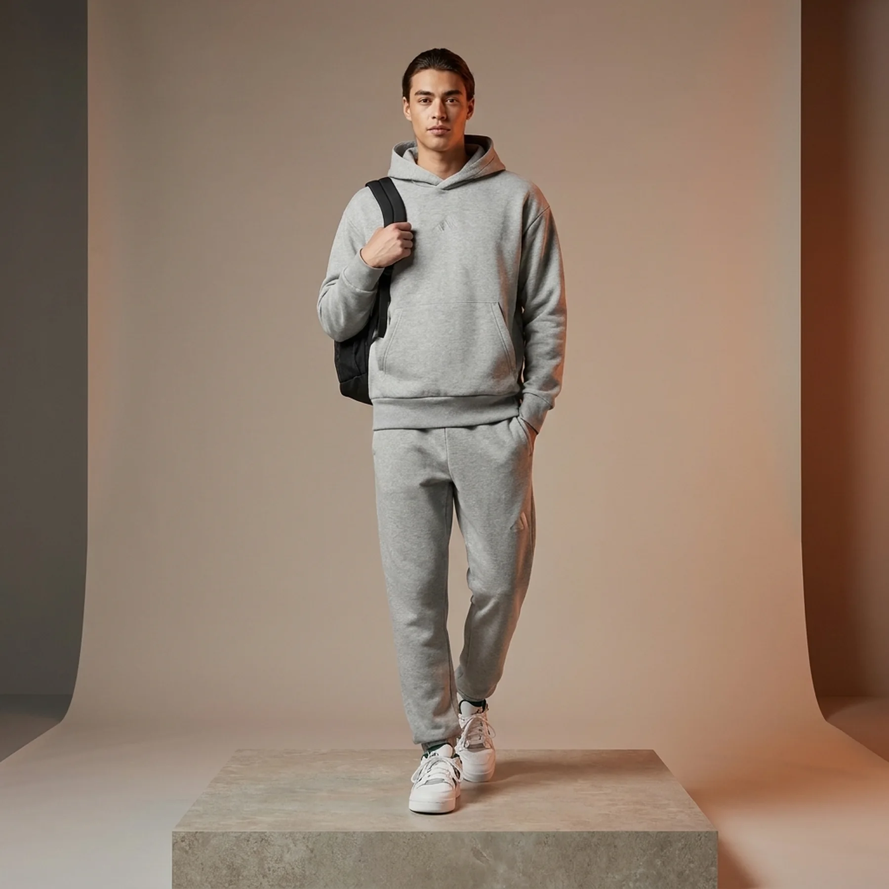Спортивний костюм чоловічий Adidas All Szn Fleece Sportswear (IY4148_IY4123)