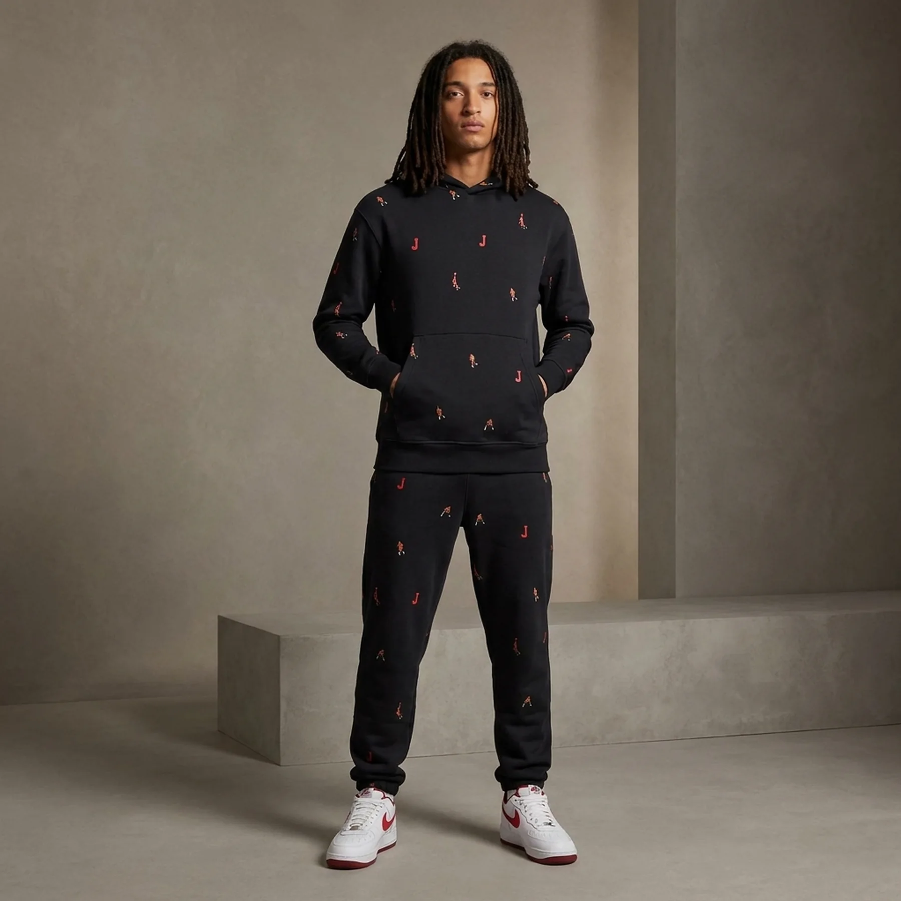 Спортивний костюм чоловічий Jordan Essentials Holiday Jumpman Black (DV9392-010__DV9390-010)
