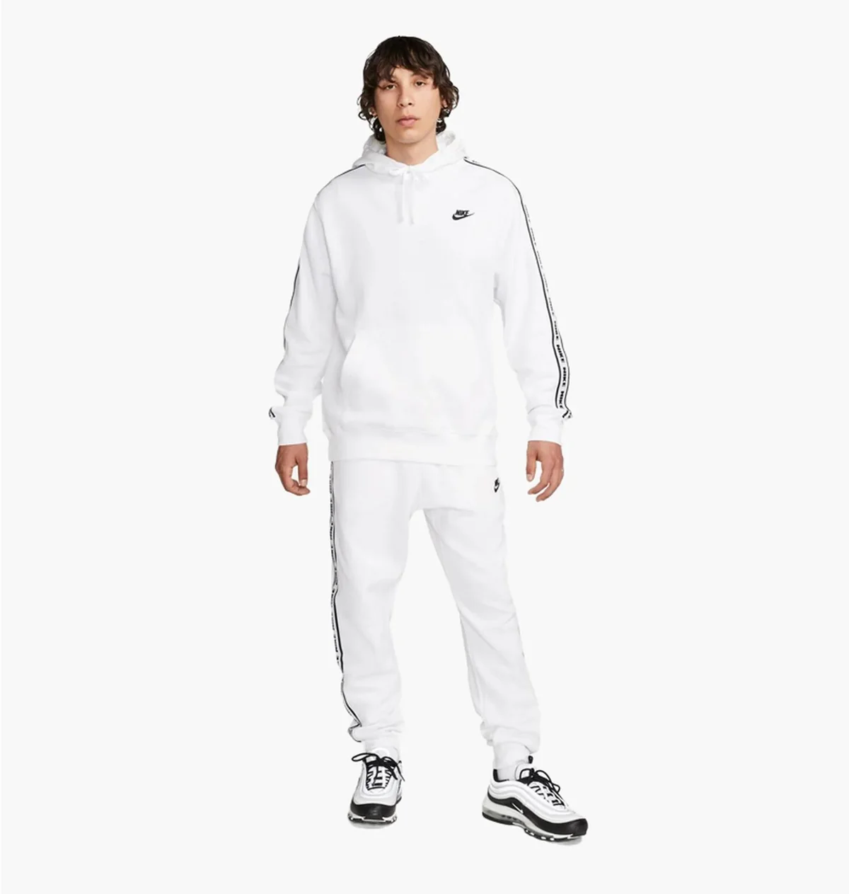 Спортивний костюм чоловічий Nike Club Fleece Mens Graphic Hooded Track Suit (FB7296-100)
