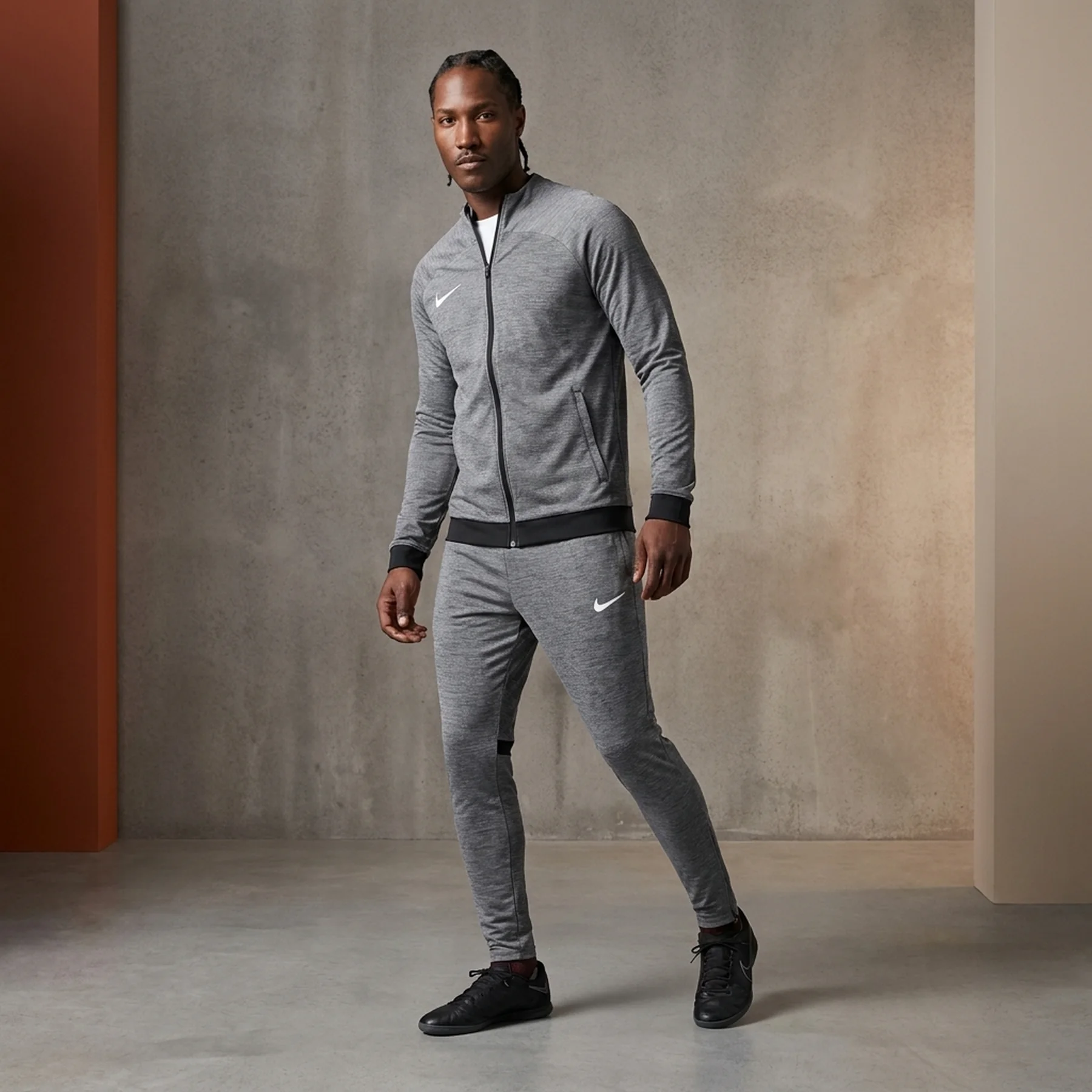 Спортивний костюм чоловічий Nike Dri-Fit Academy Grey (DQ5059-011__DQ5057-011)