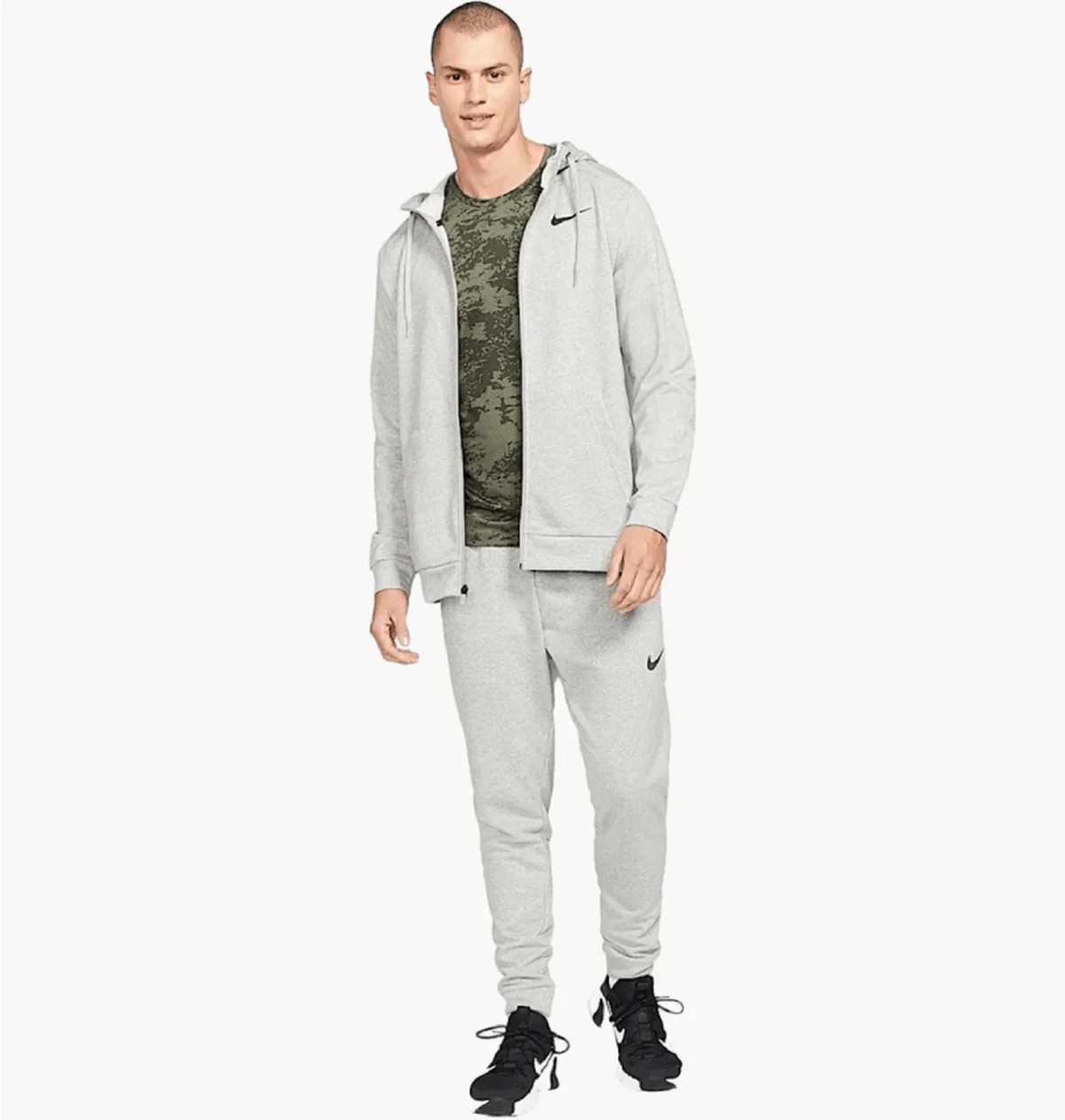 Спортивний костюм чоловічий Nike Dri-Fit Grey (CZ6376-063_CZ6379-063)