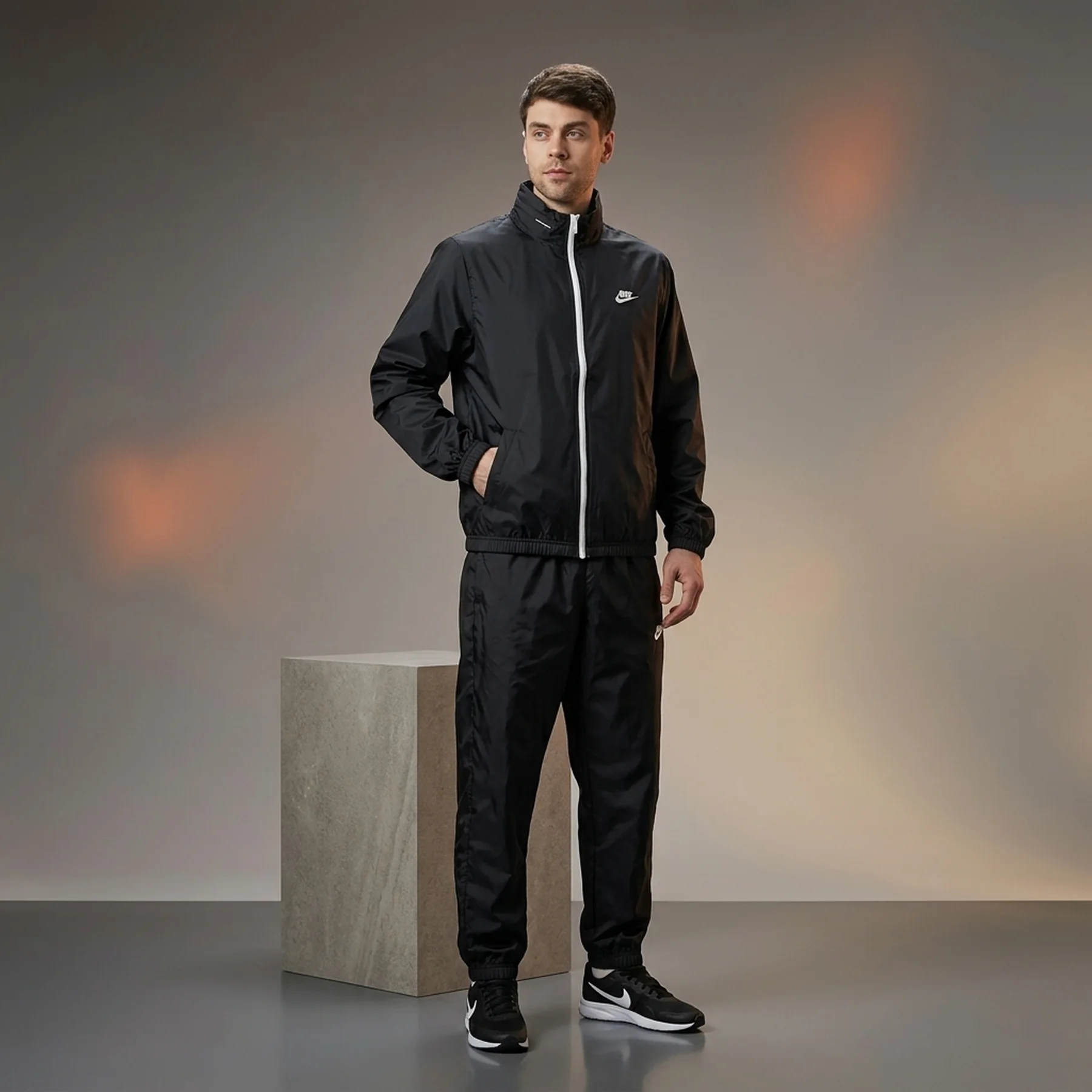 Спортивний костюм чоловічий Nike M Nk Club Lnd Wvn Trk Suit (DR3337-010)