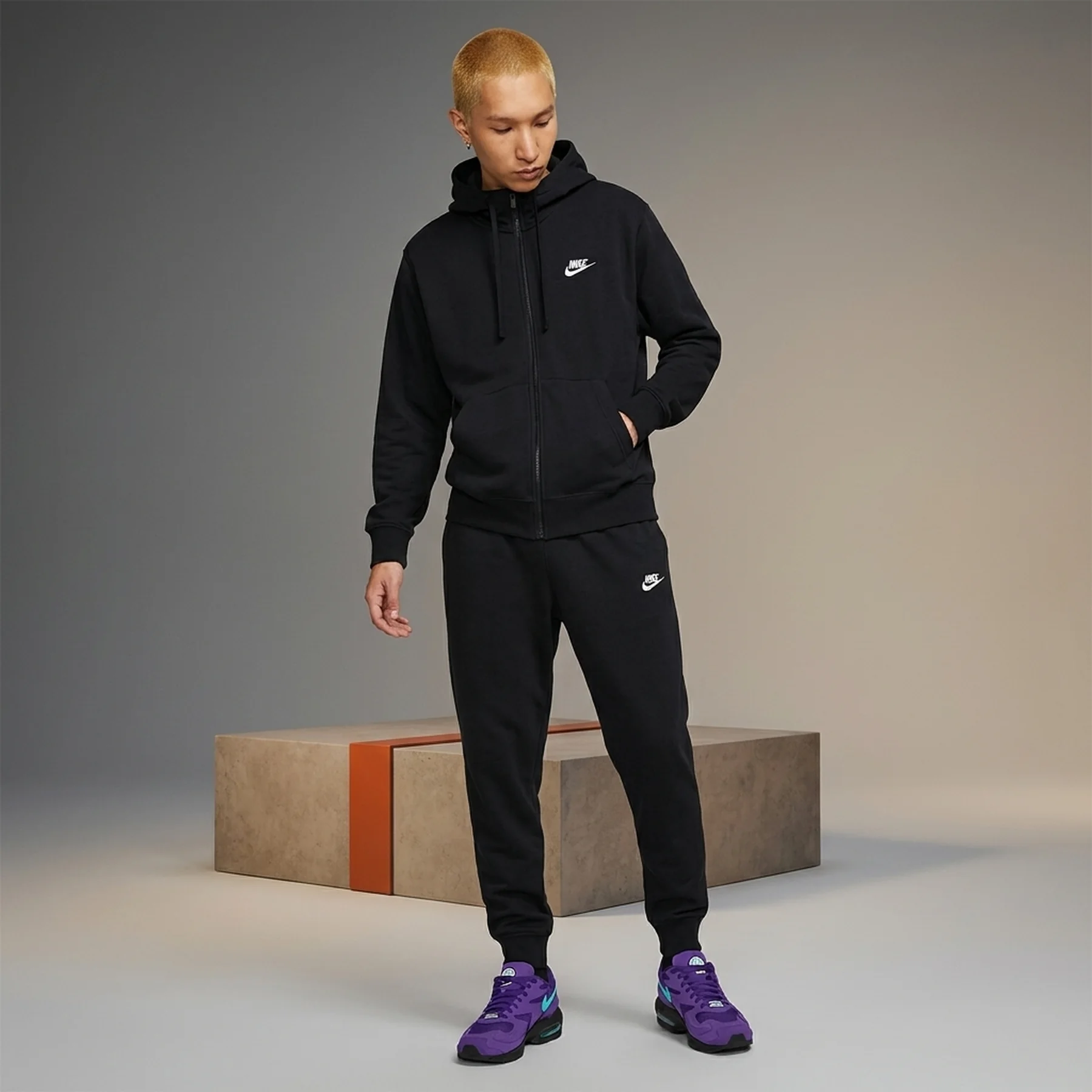 Спортивний костюм чоловічий Nike M Nsw Club Black (BV2648-010__BV2679-010)