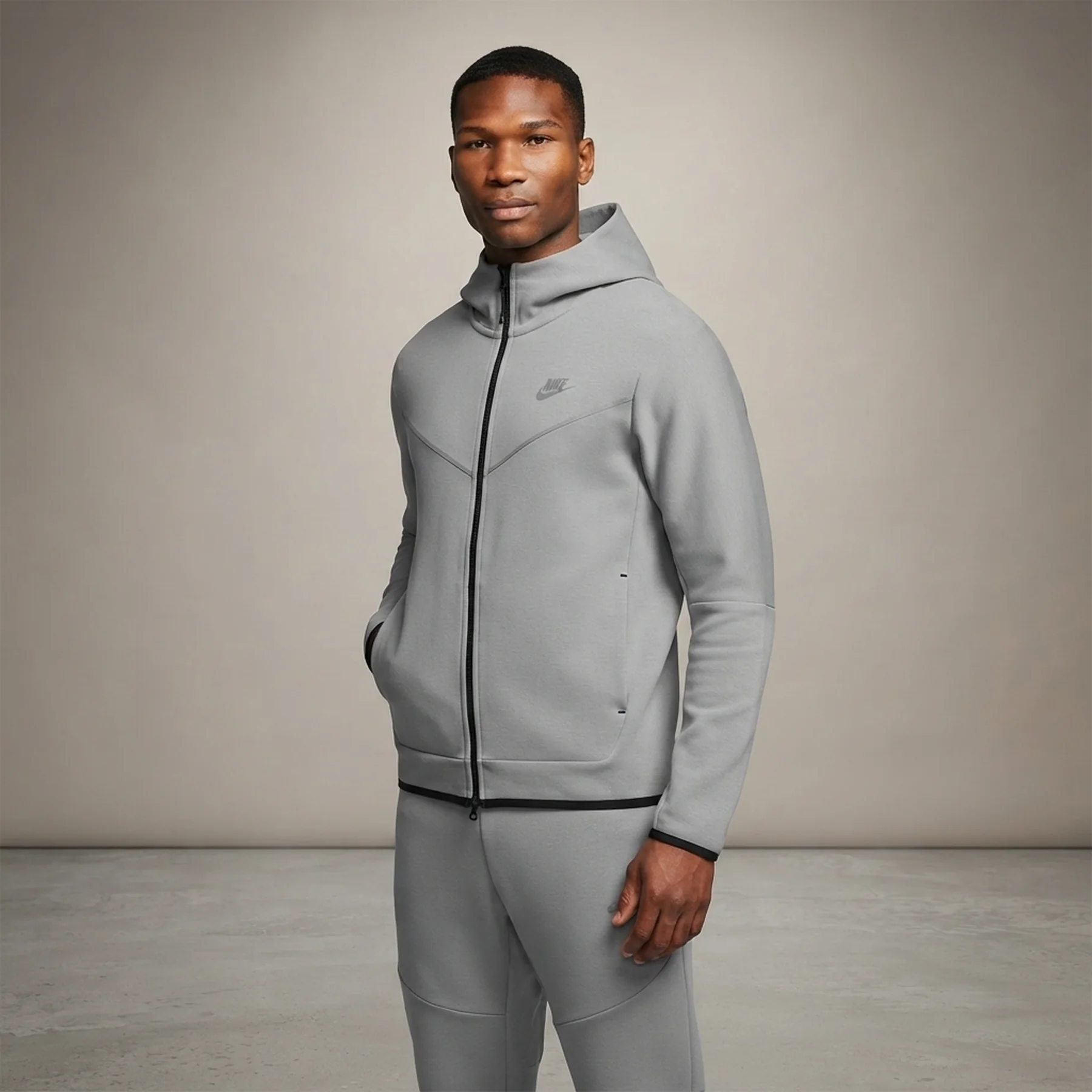 Спортивний костюм чоловічий Nike Tech Fleece Lightweight Grey (DX0822-330__DX0826-330)