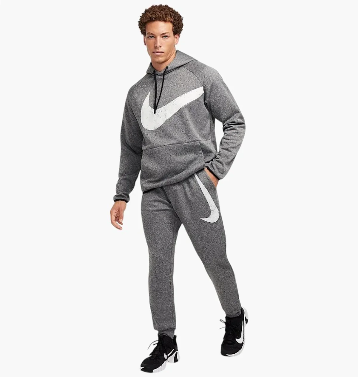 Спортивний костюм чоловічий Nike Therma-Fit Grey (FZ1072-010__FZ1074-010)