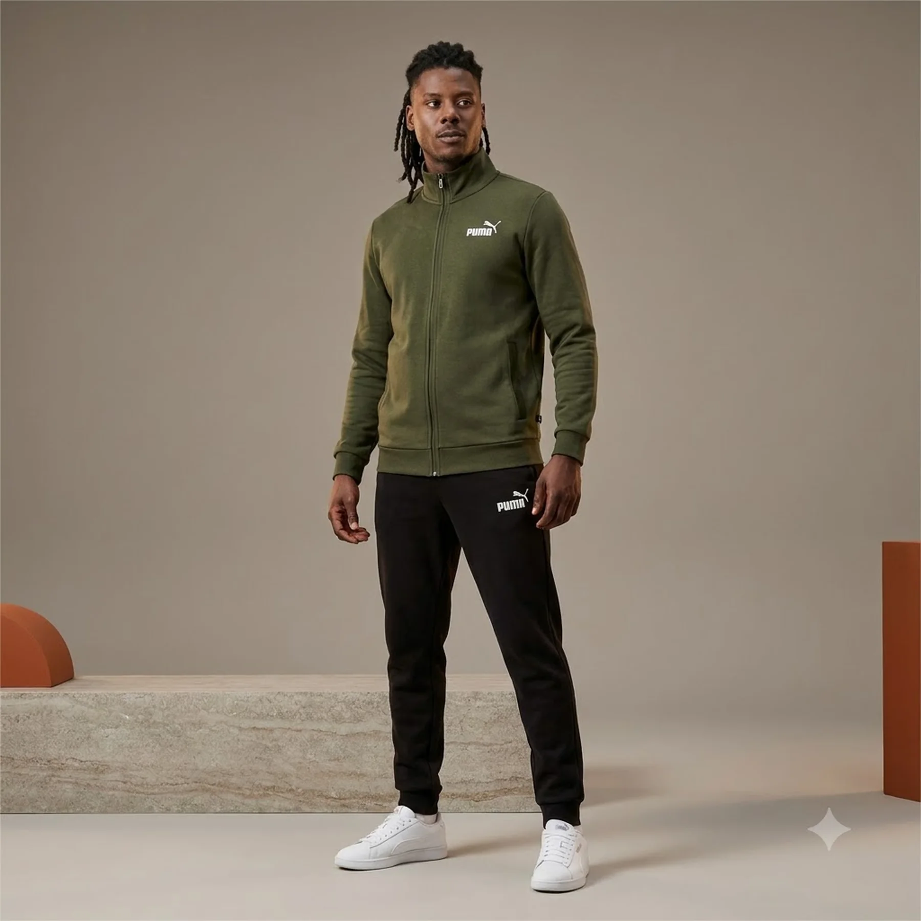 Спортивний костюм чоловічий Puma Clean Sweat Suit (585841-31)
