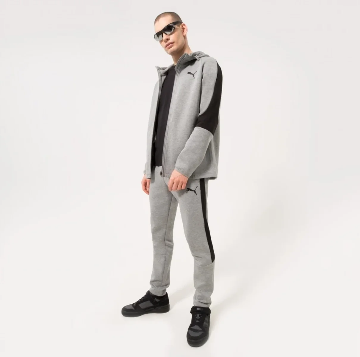 Спортивний костюм чоловічий Puma Evostripe Grey (585812-03_585814-03)