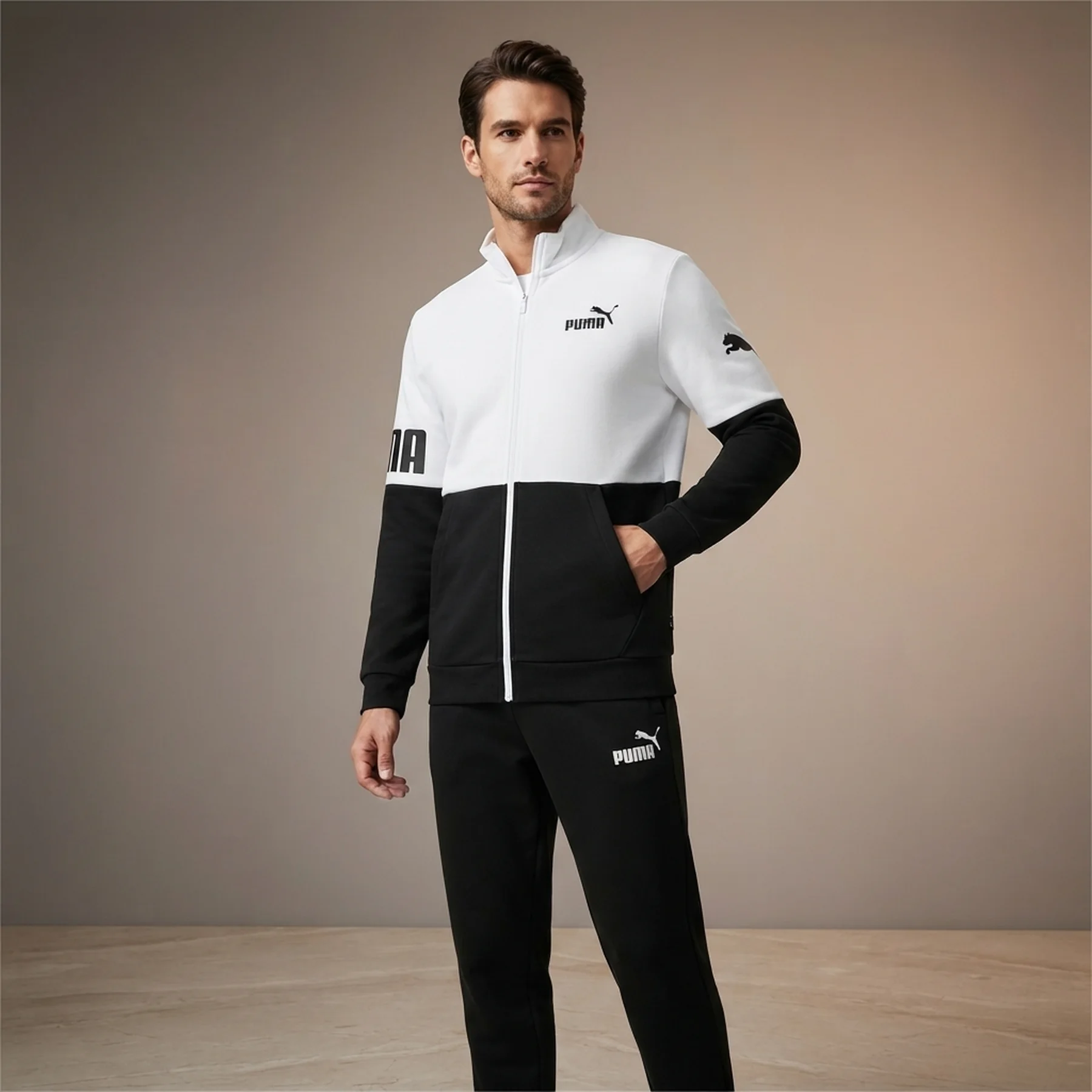 Спортивний костюм чоловічий Puma Power Sweat Suit (673310-01)