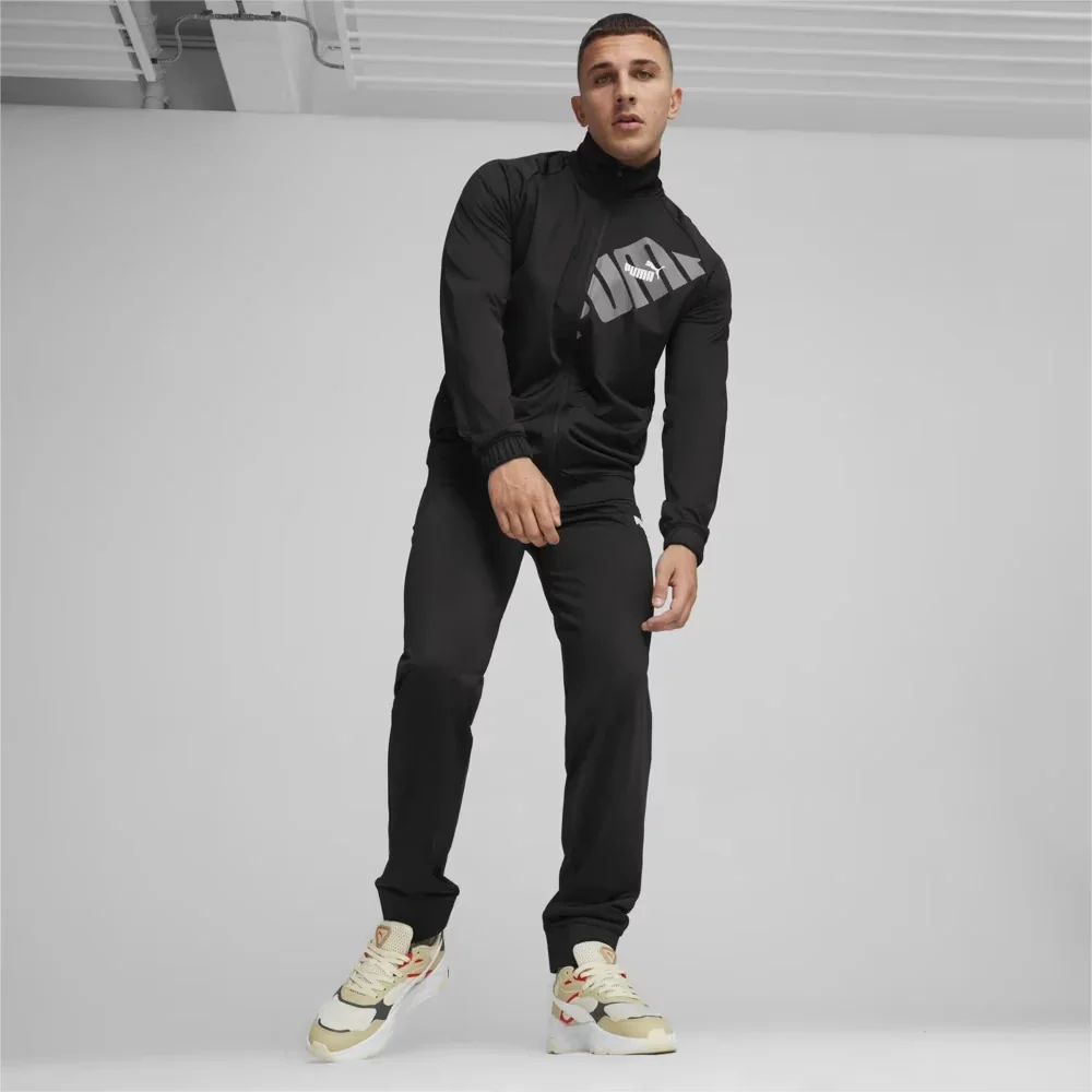 Спортивний костюм чоловічий Puma Power Tracksuit Black (678886-01)