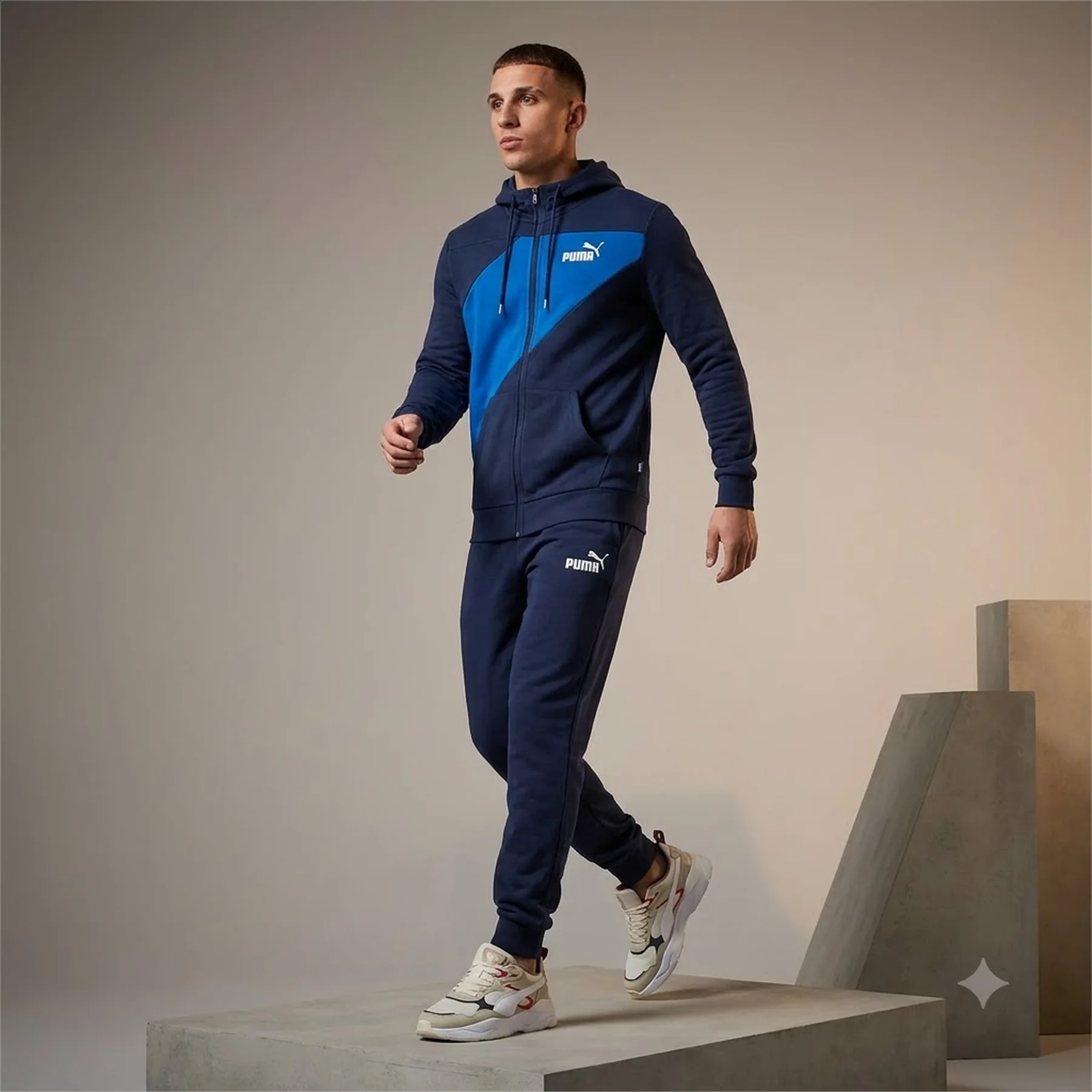 Спортивний костюм чоловічий Puma Power Tracksuit Blue (679730-14)