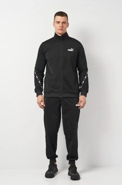 Спортивний костюм чоловічий Puma Tape Tracksuit Men Black (681895-01)