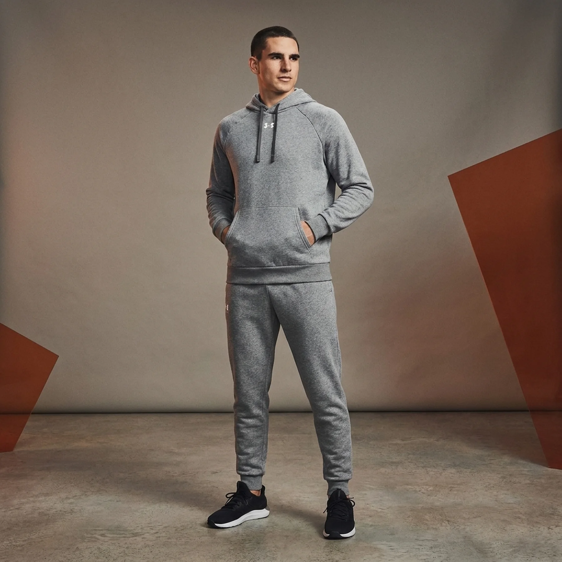 Спортивний костюм чоловічий Under Armour Ua Rival Fleece Suit (1379768-025)