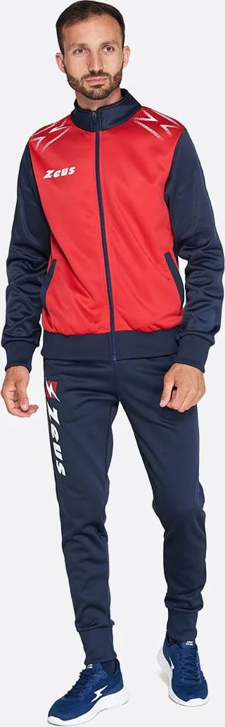Спортивний костюм чоловічий Zeus Tuta Easy Blue/Red (Z01574)