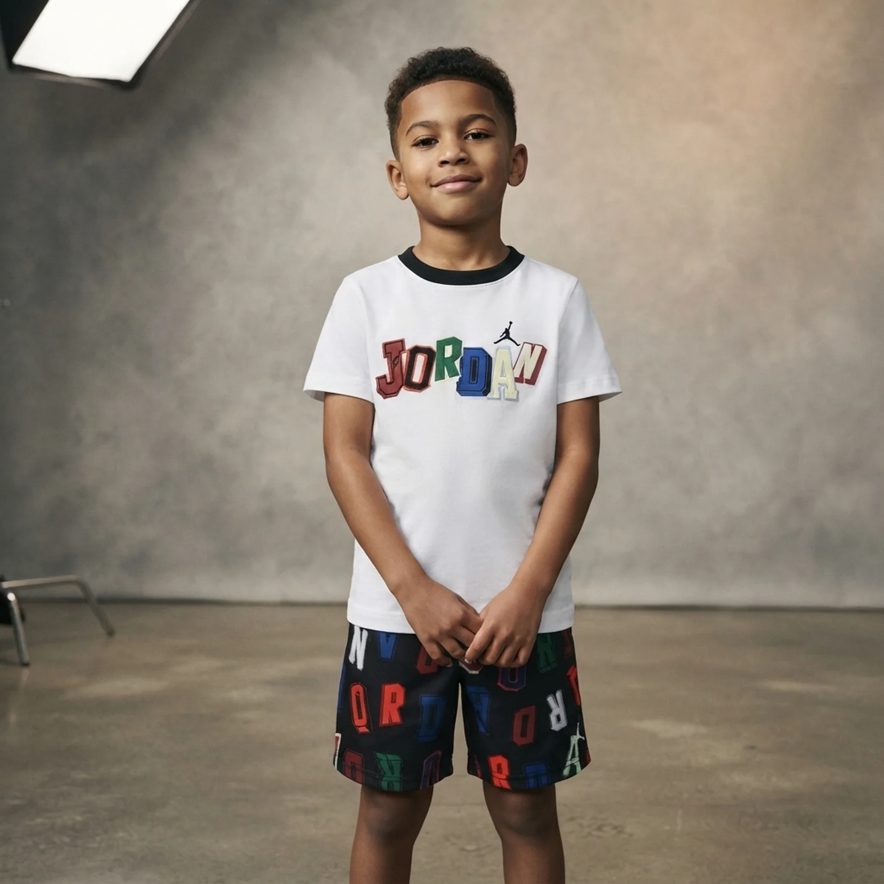 Спортивний костюм дитячий Jordan 2-Piece Shorts Set (85D705-023)