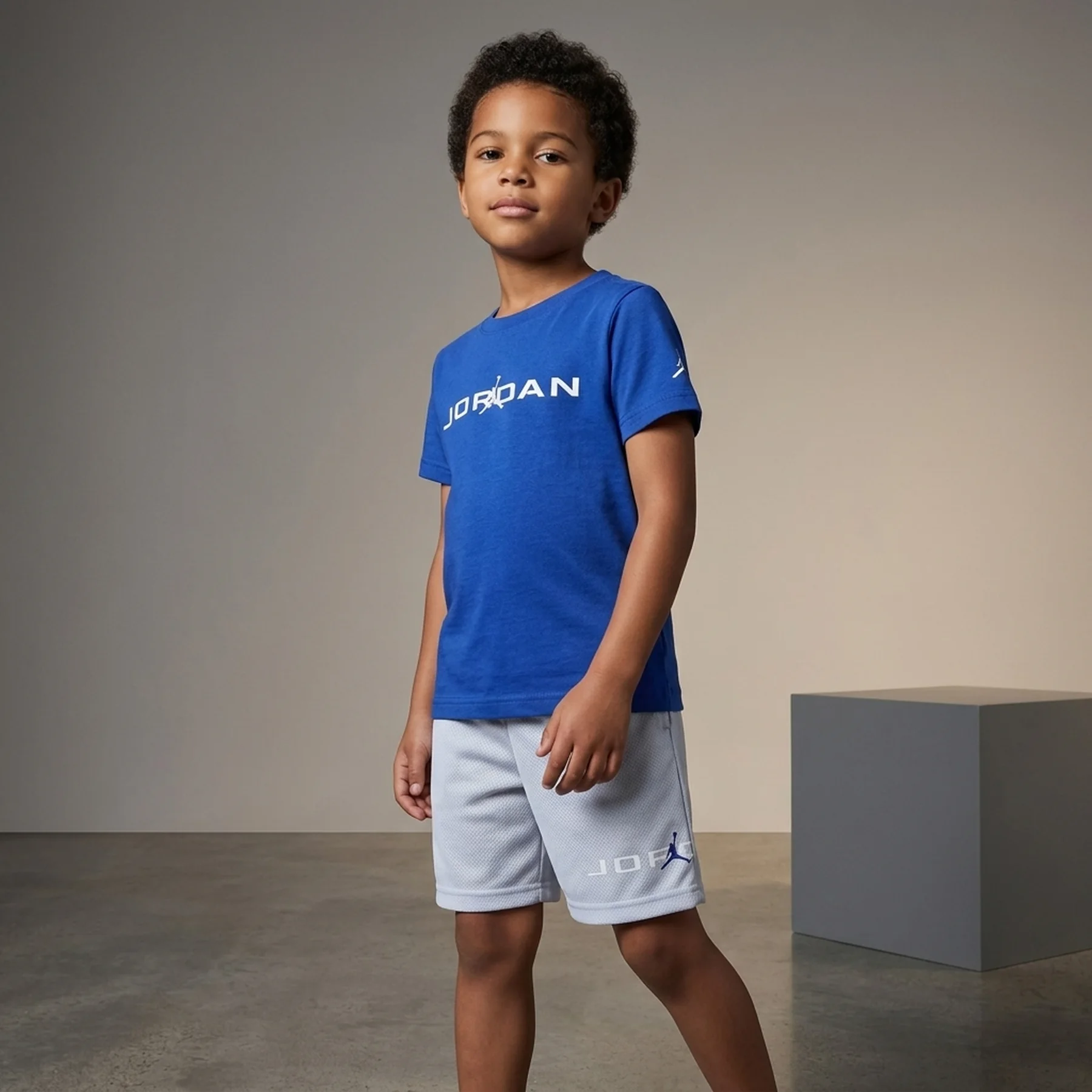 Спортивний костюм дитячий Jordan Baseline Mesh Short Set Kids (85D676-U3C)