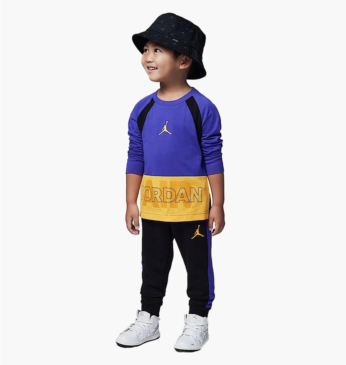 Спортивний костюм дитячий Jordan Baseline Raglan Crew Set Toddler Multi (75C053-023)