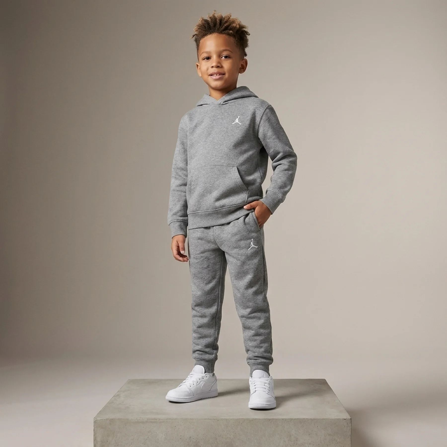 Спортивний костюм дитячий Jordan Brooklyn Grey (95D232-GEH__95D234-GEH)