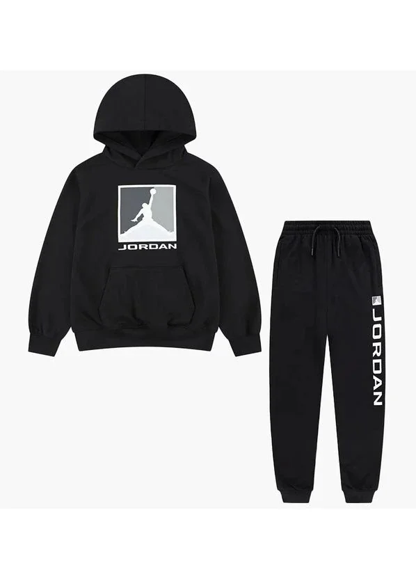Спортивний костюм дитячий Jordan Essential Black (95F086-023__95F087-023)
