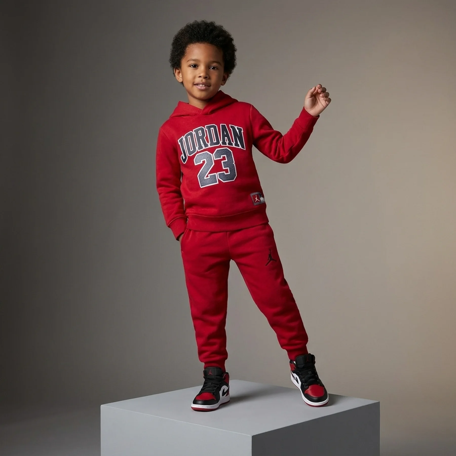 Спортивний костюм дитячий Jordan Jersey Pack Po Set Red (85C651-R78)